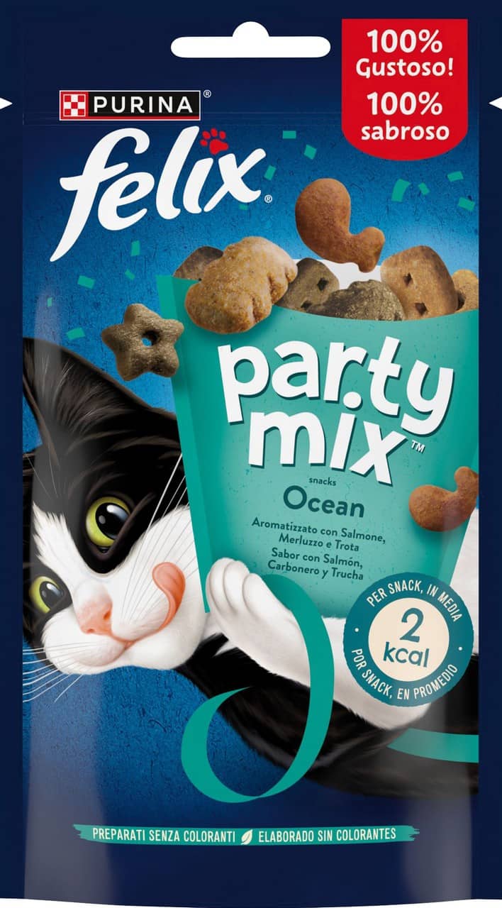 Purina Felix Party Mix Salmone, Merluzzo e Trota | Pet Food