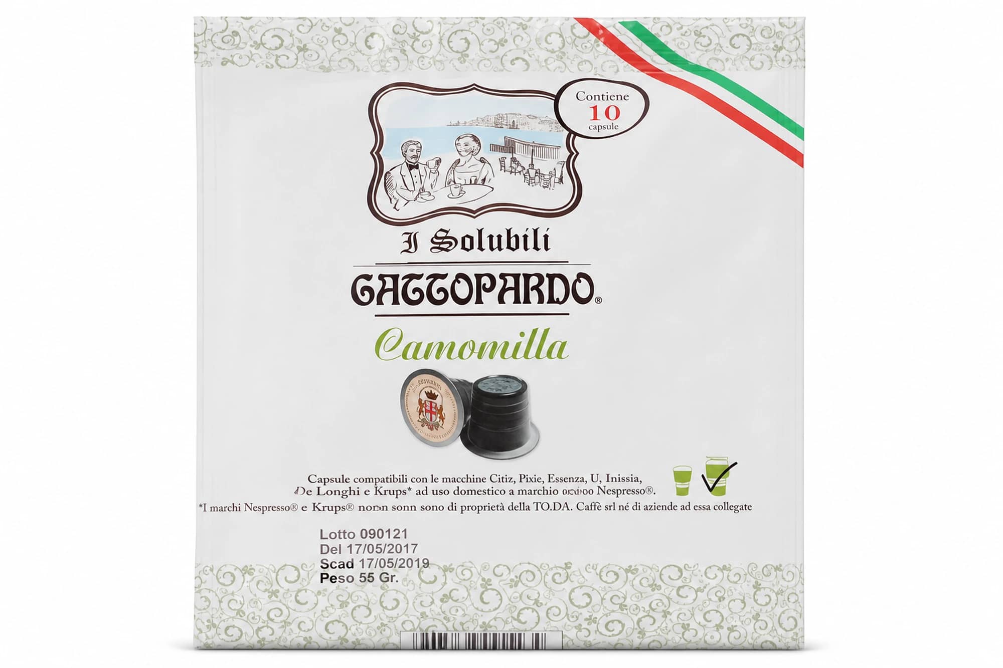 To.Da Caffè Gattopardo Camomilla Capsule | Nespresso