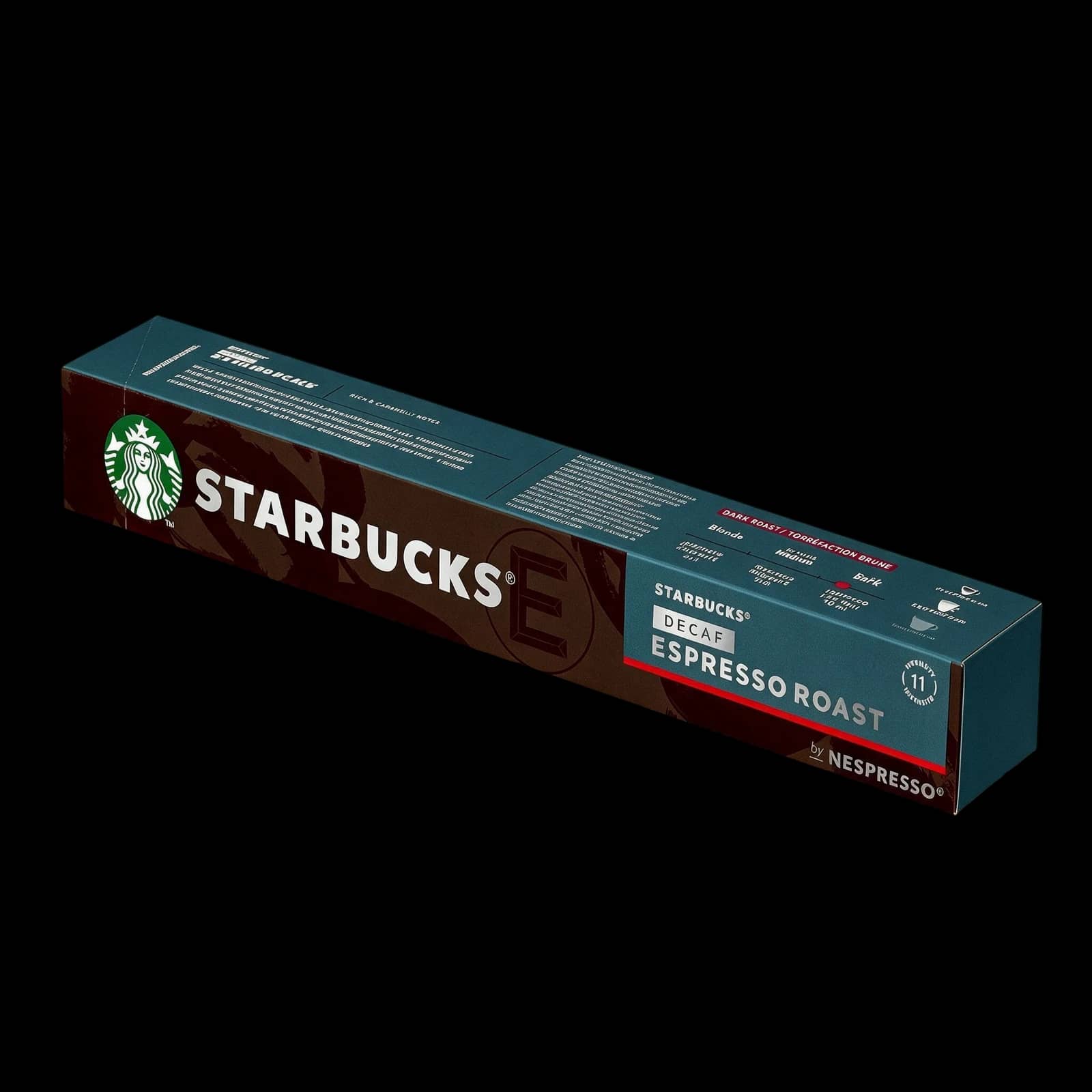 Starbucks Deca Espresso Dark Roast Capsule | Nespresso