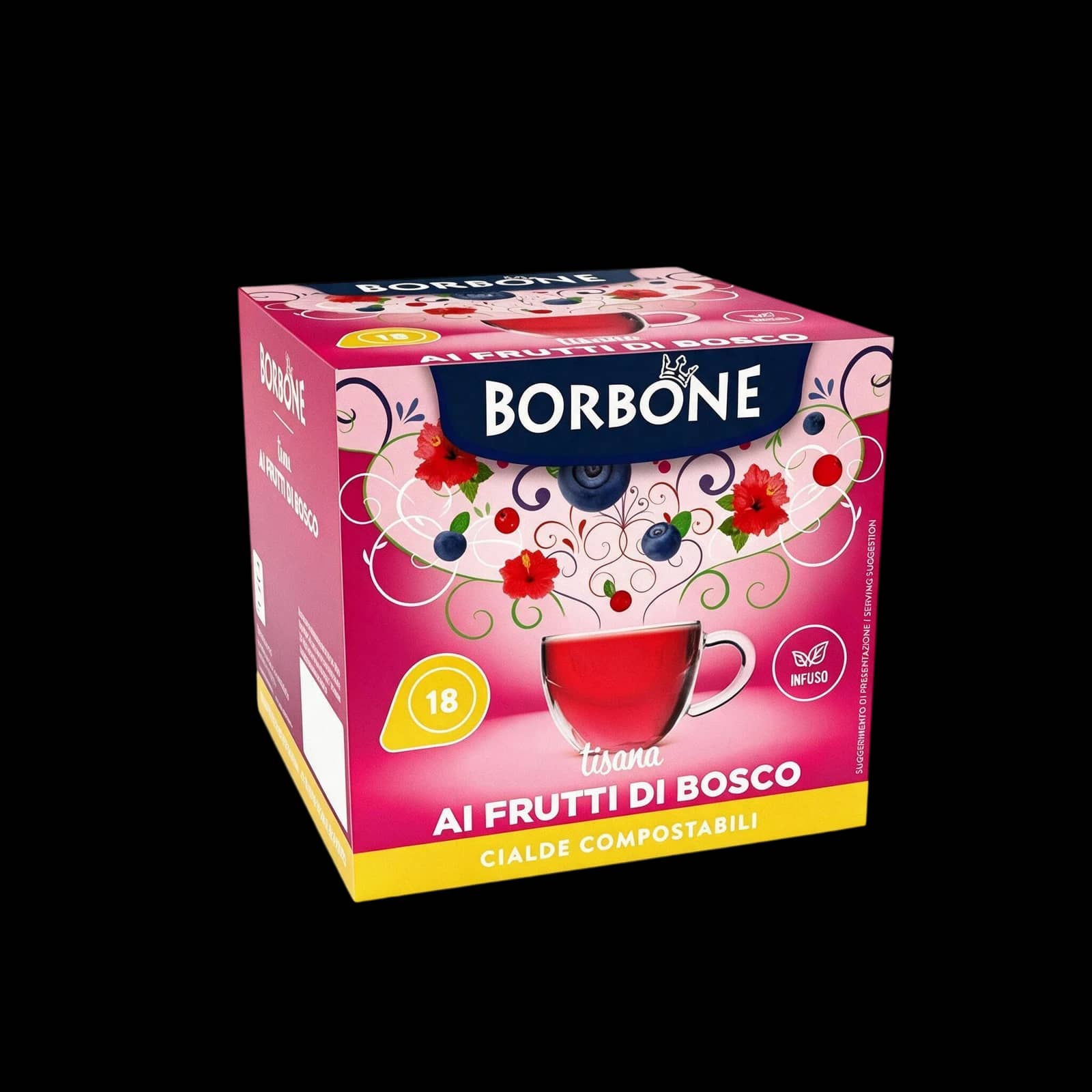 Borbone Infuso Frutti di Bosco Cialde | ESE 44mm