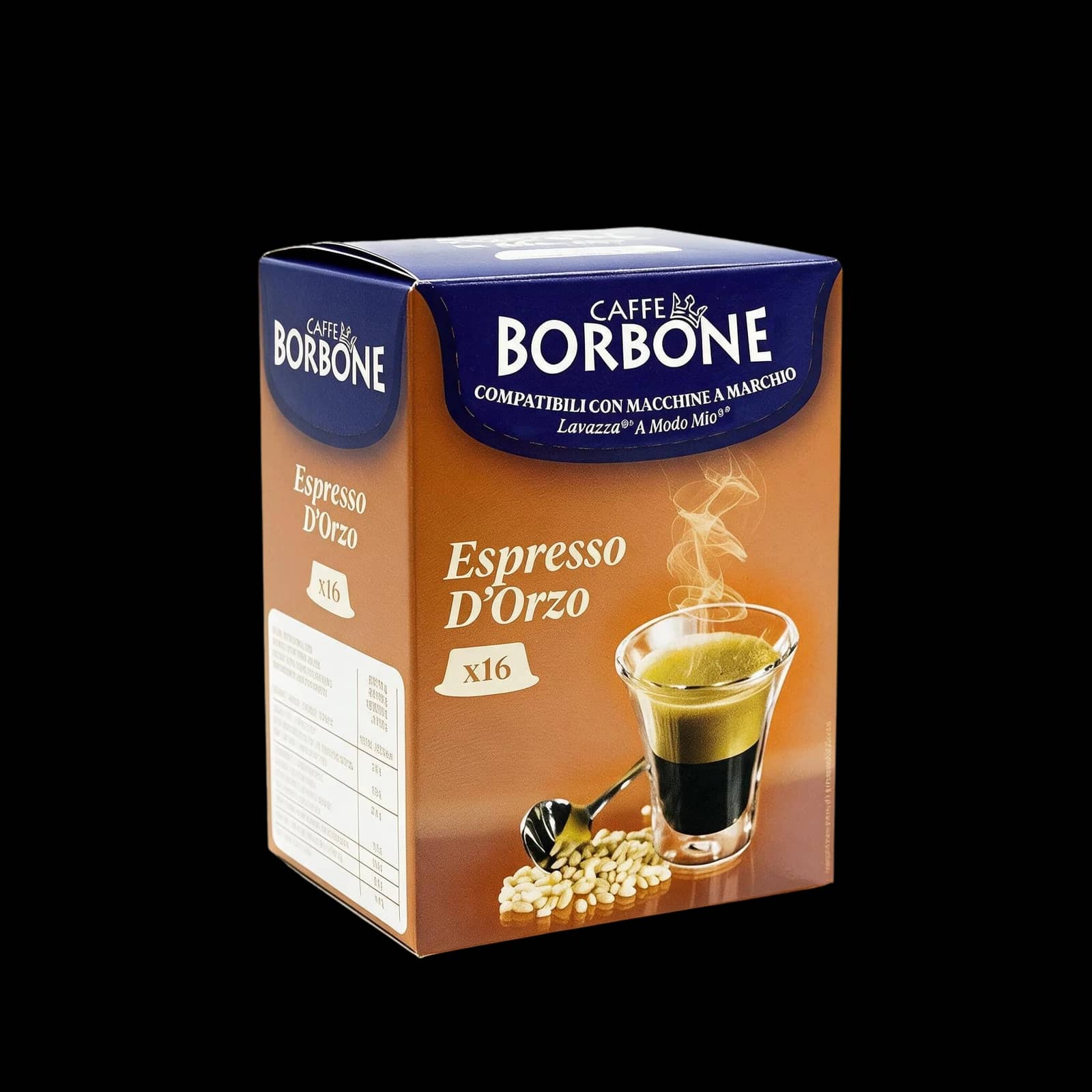 Borbone Espresso d'Orzo Capsule | A Modo Mio