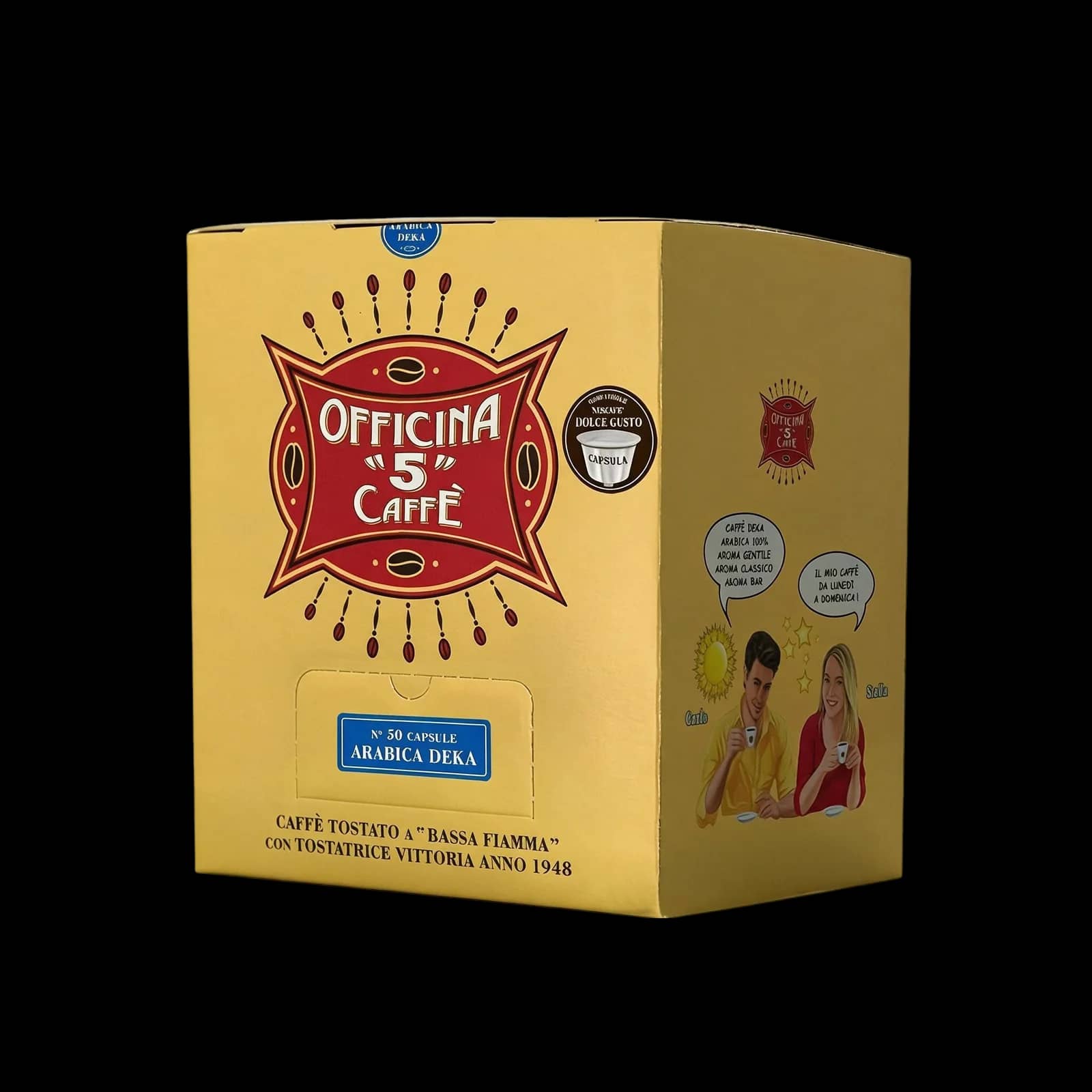 Officina 5 caffè Decaffeinato Capsule | Dolce Gusto