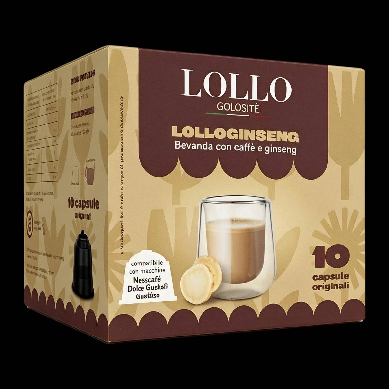 Lollo Ginseng Capsule | Dolce Gusto