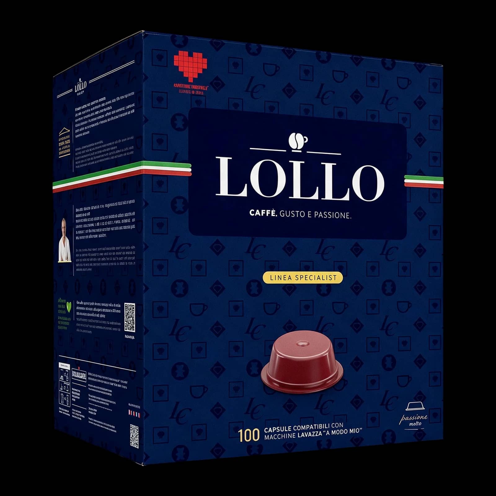 Lollo Oro 100 Capsule: Prevalenza Arabica | Lavazza A Modo Mio
