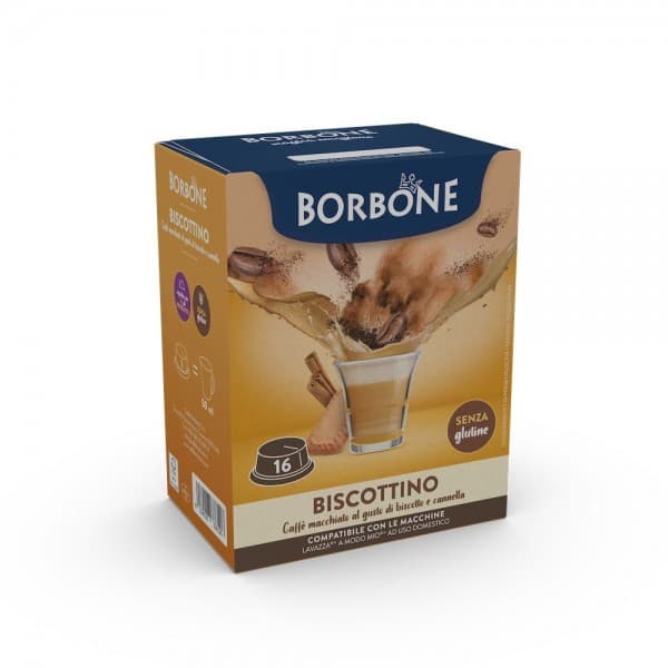 Borbone Biscottino 16 Capsule | Lavazza A Modo Mio