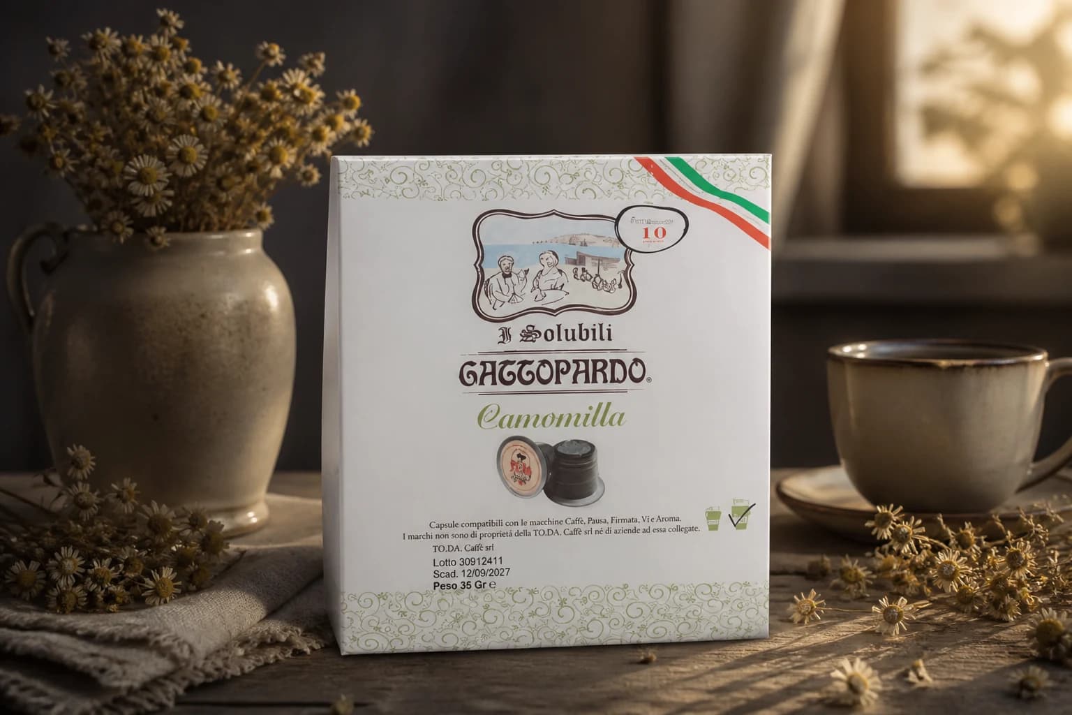 To.Da Caffè Gattopardo Camomilla Capsule | Nespresso, immagine 2
