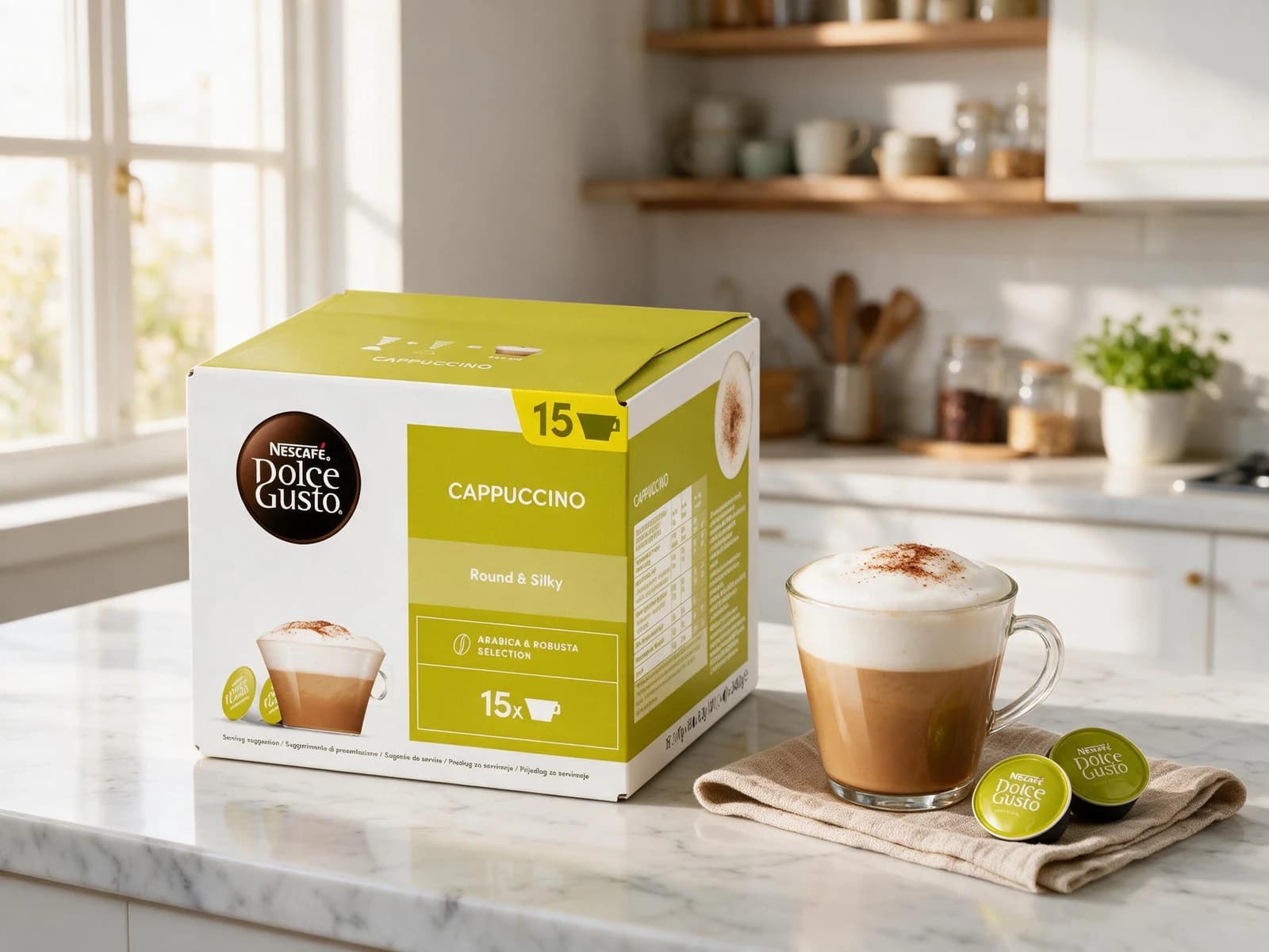 Nestlè Nescafé Cappuccino 30 Capsule | Dolce Gusto, immagine 2