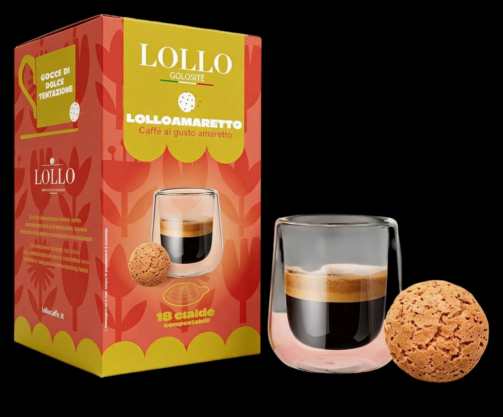 Lollo Caffè all'Amaretto Cialde | ESE 44mm, immagine 1