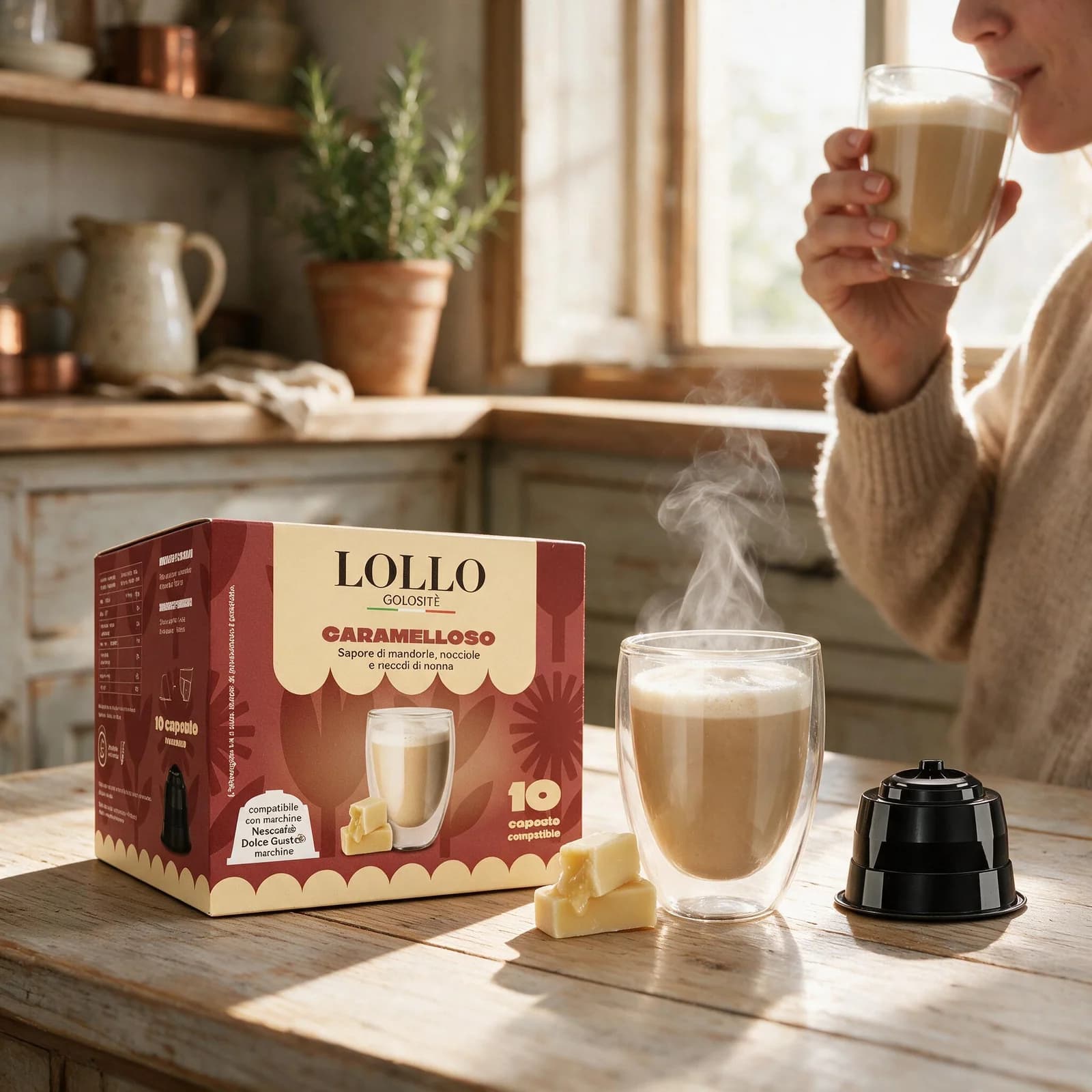 Lollo Caramello Capsule | Dolce Gusto, immagine 3