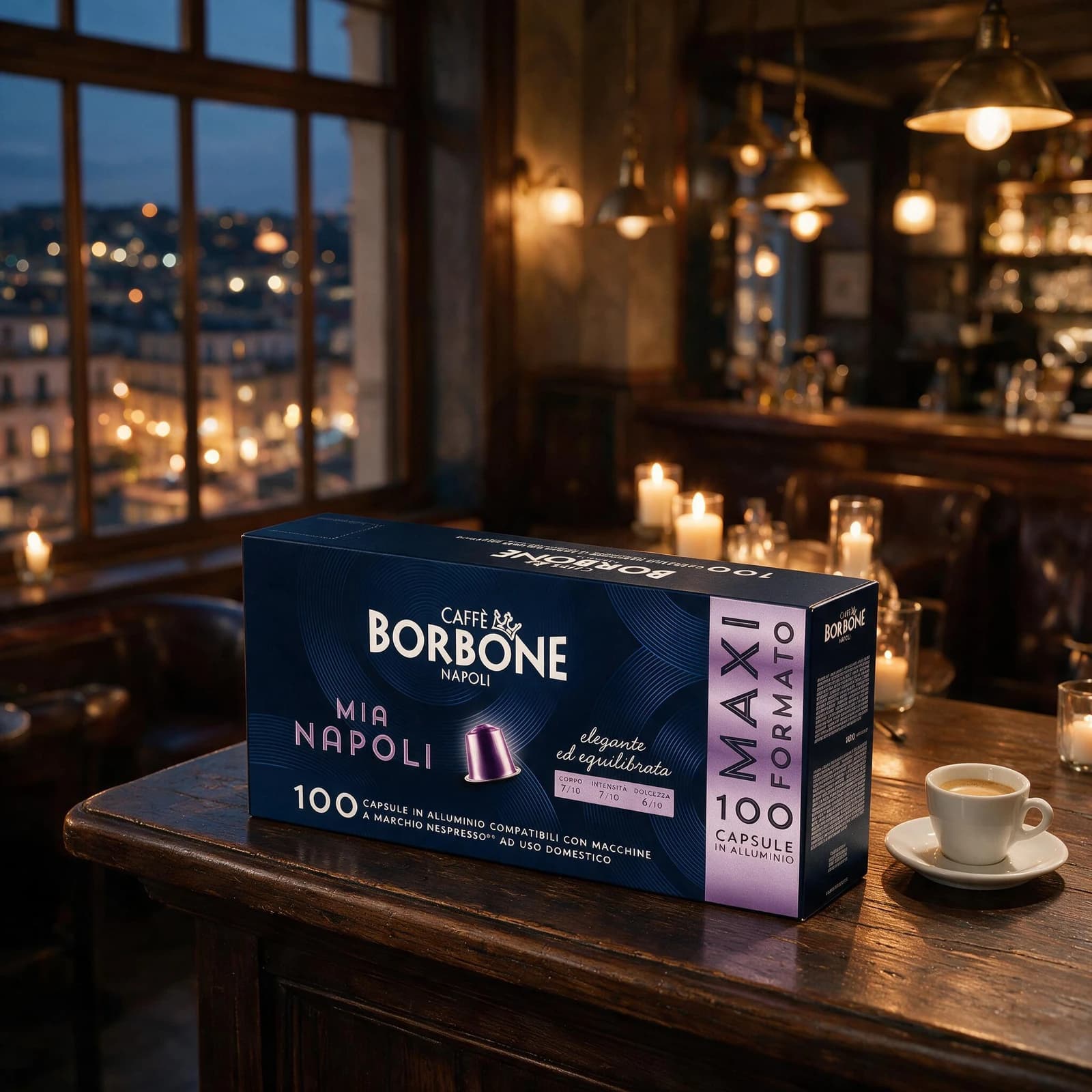 Borbone Mia Napoli Alluminio 100 Capsule | Nespresso, immagine 2