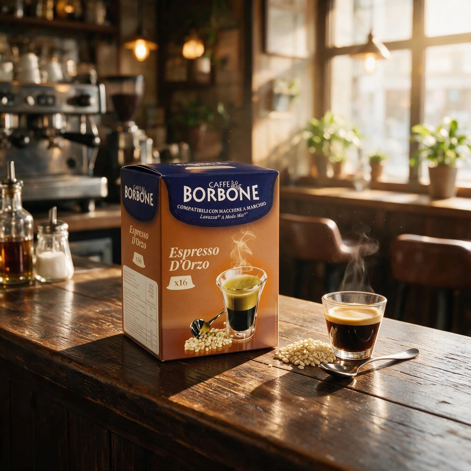 Borbone Espresso d'Orzo Capsule | A Modo Mio, immagine 2