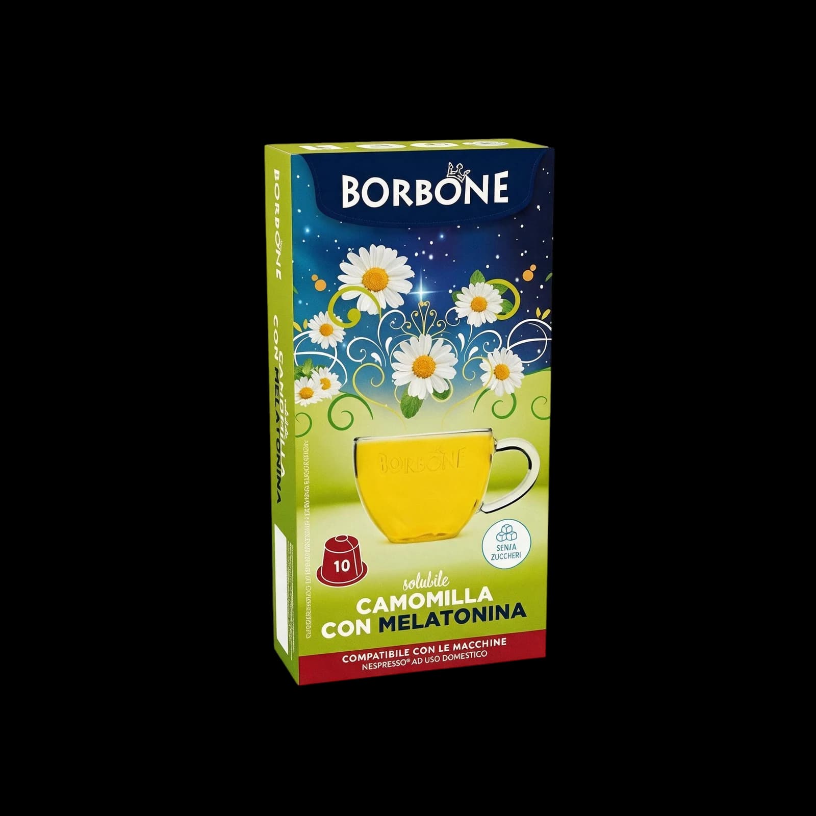 Borbone Tisana Camomilla e Melatonina Capsule | Nespresso, immagine 1