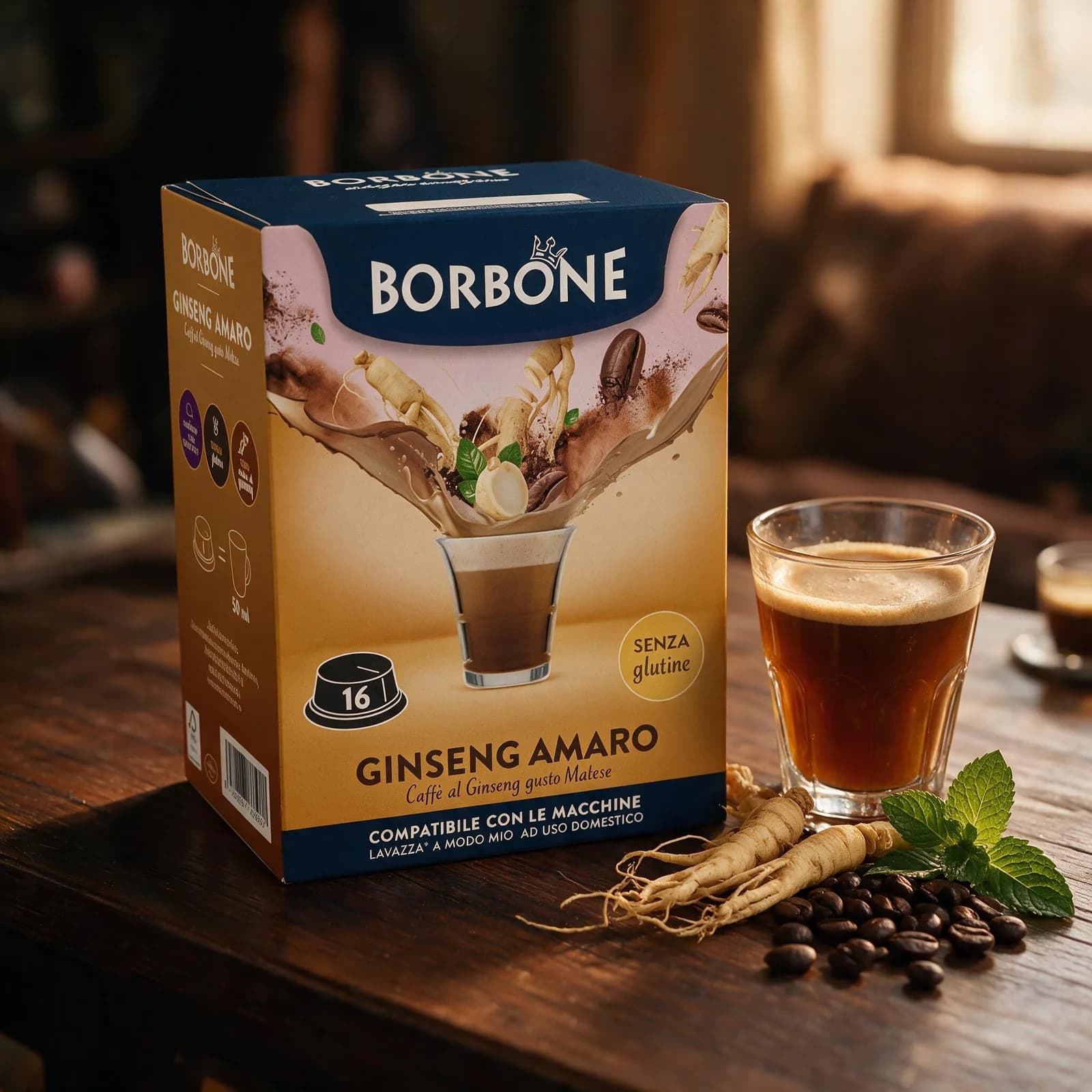 Borbone Ginseng Amaro Capsule | A Modo Mio, immagine 2