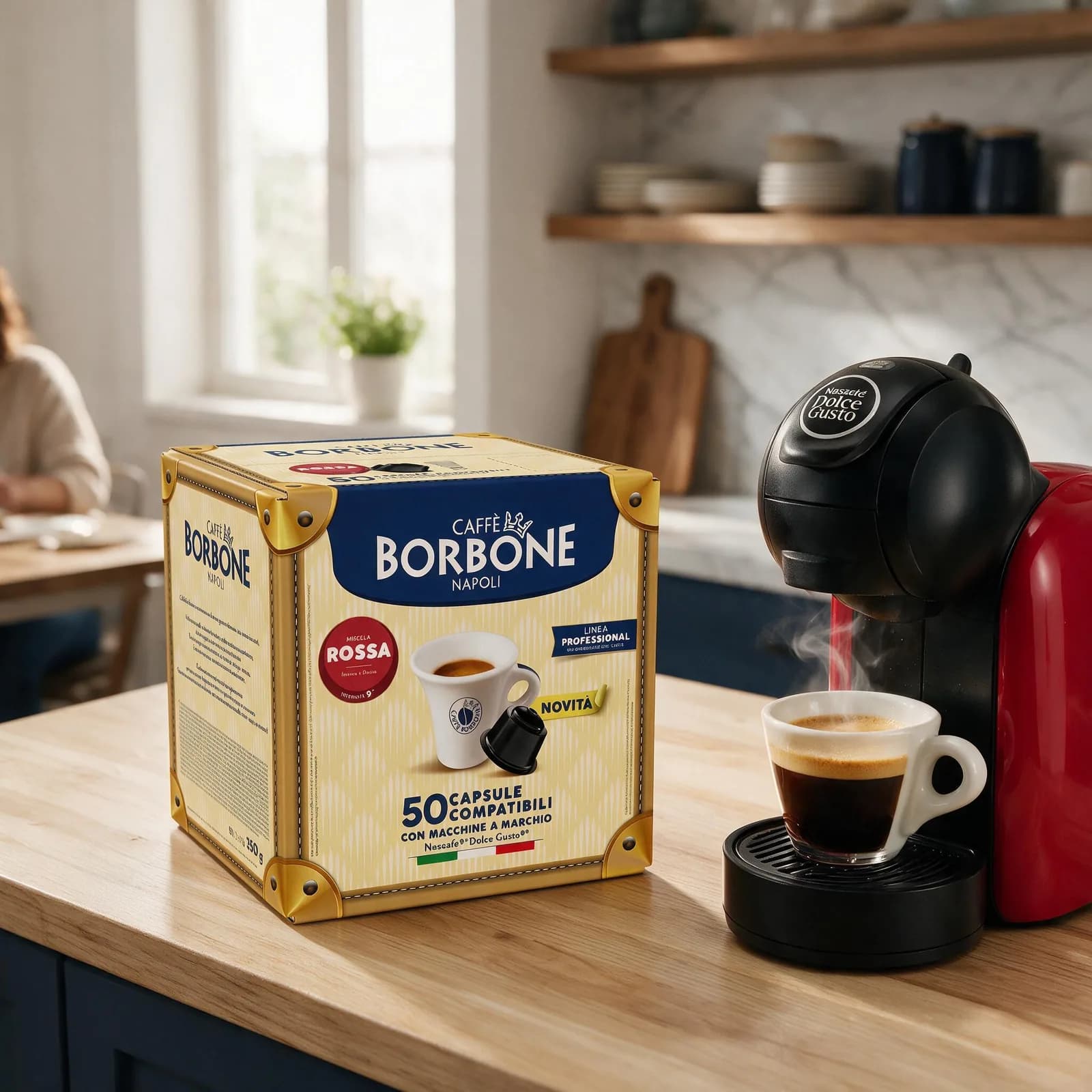 Borbone Delicato 50 Capsule | Dolce Gusto, immagine 3