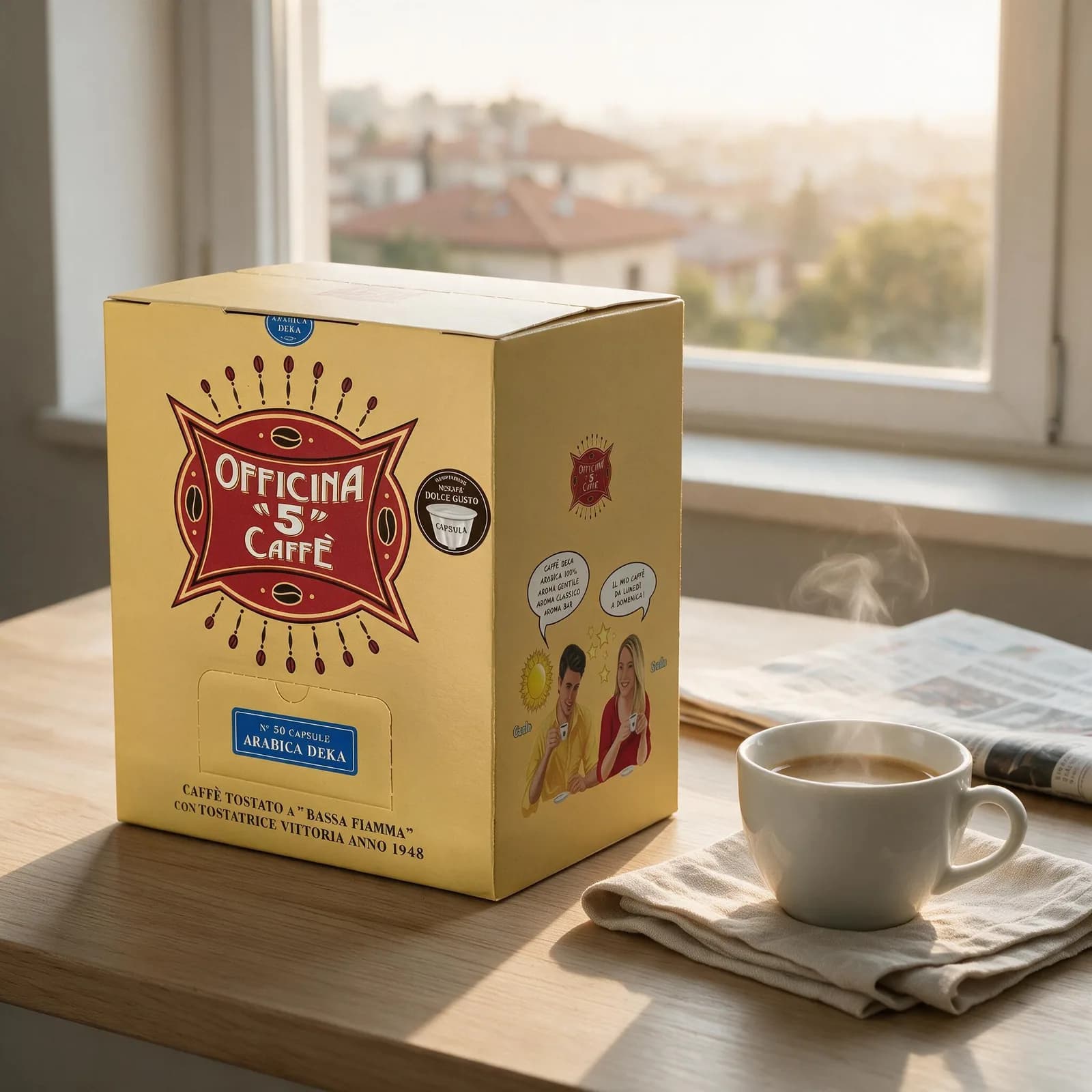 Officina 5 caffè Decaffeinato Capsule | Dolce Gusto, immagine 2