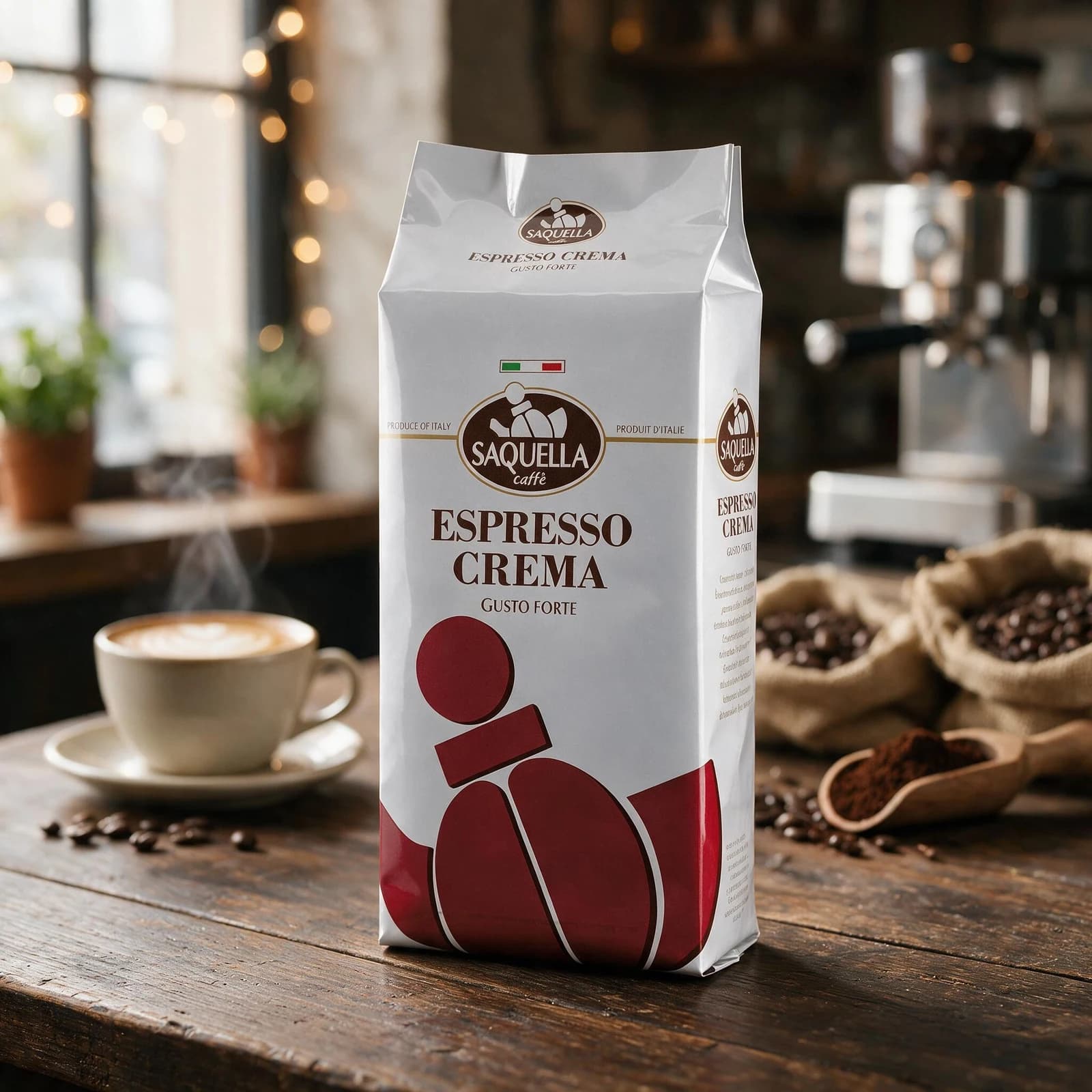 Saquella Espresso Crema Macinato, immagine 3