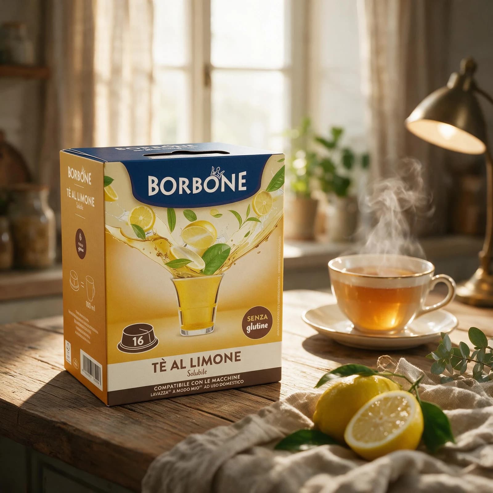 Borbone Tè al Limone Capsule | A Modo Mio, immagine 3