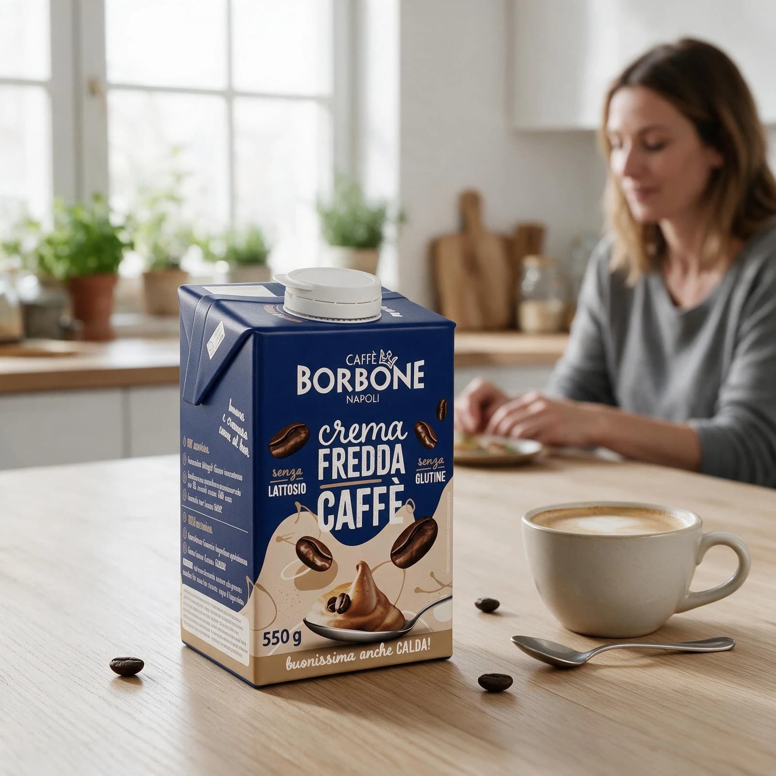 Borbone Crema Caffè 550 g | Brick, immagine 2