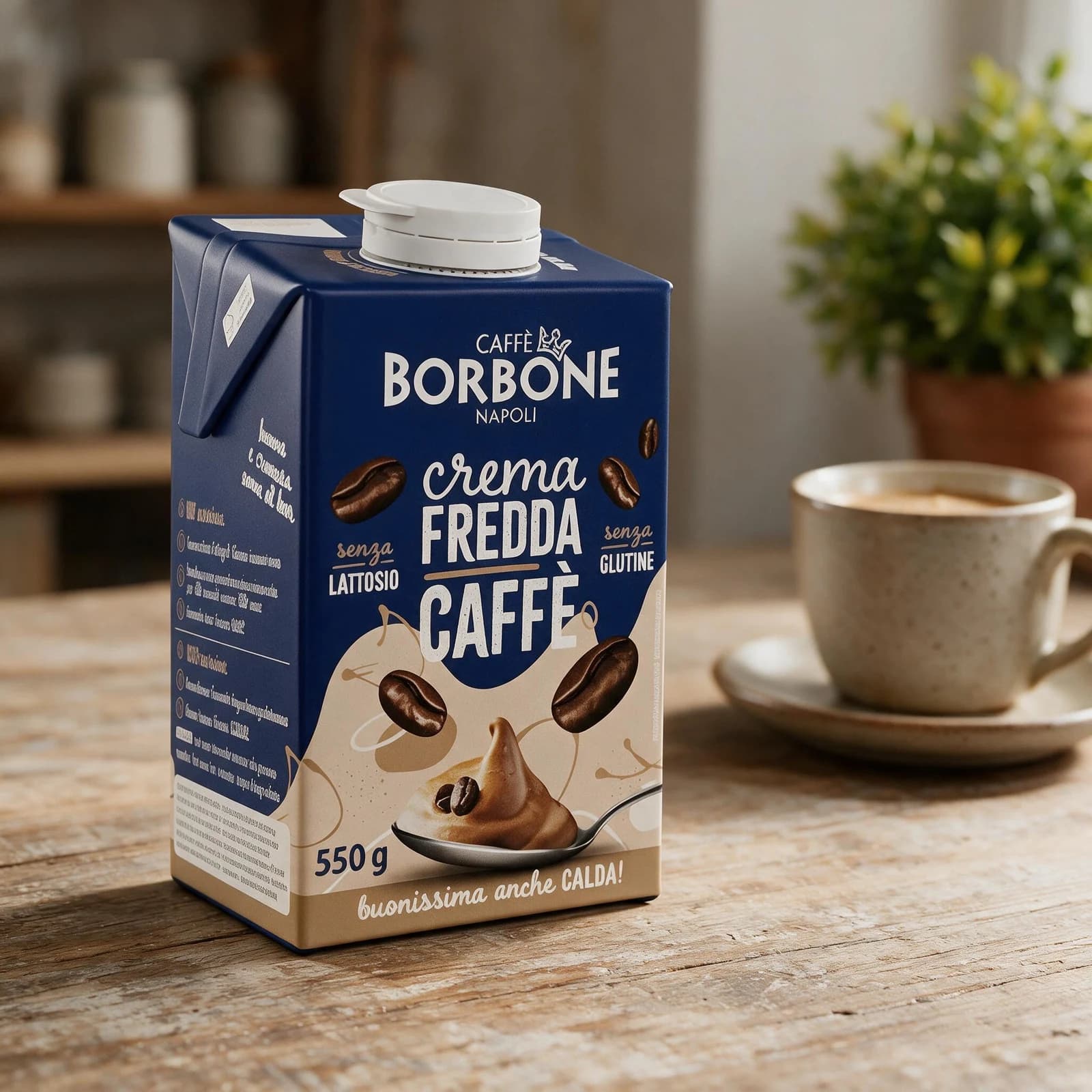 Borbone Crema Caffè 550 g | Brick, immagine 3