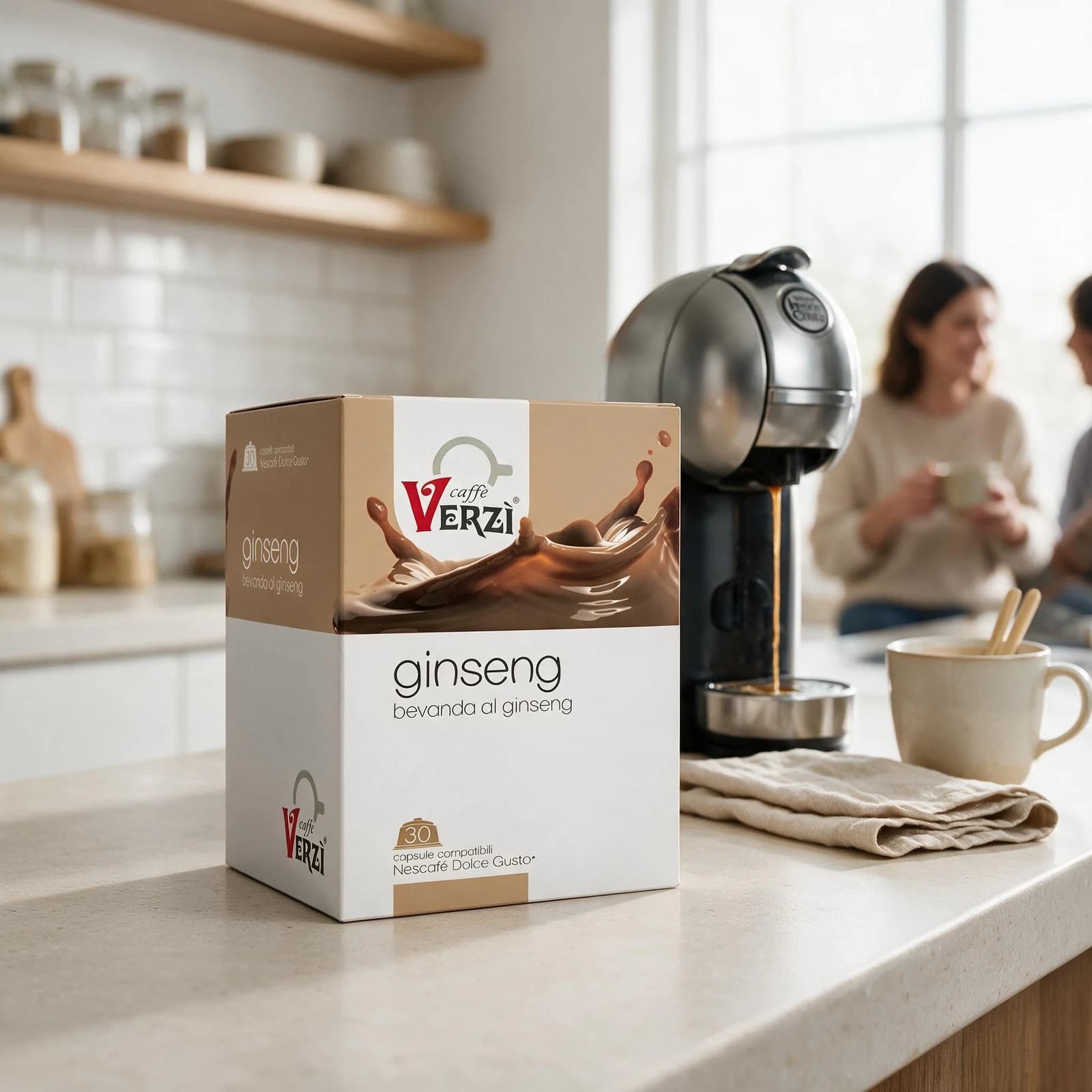 Verzì Ginseng 30 Capsule | Dolce Gusto, immagine 2