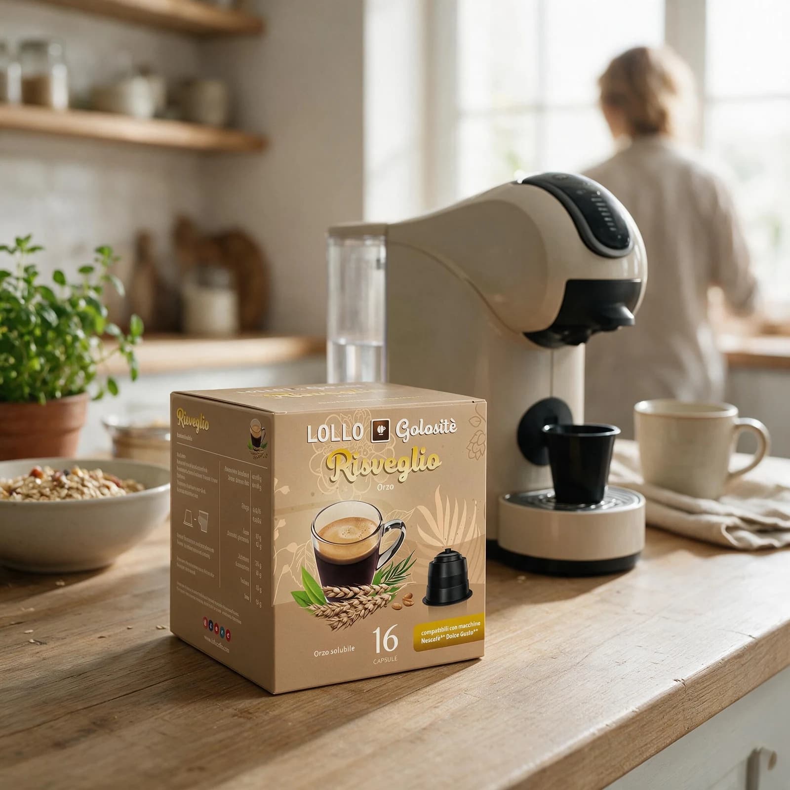 Lollo Orzo 16 Capsule | Dolce Gusto, immagine 2