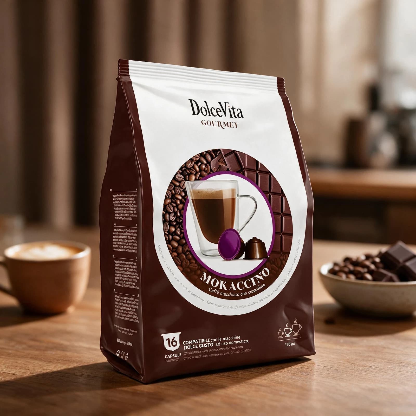 Dolce Vita Mokaccino 16 Capsule | Dolce Gusto, immagine 3