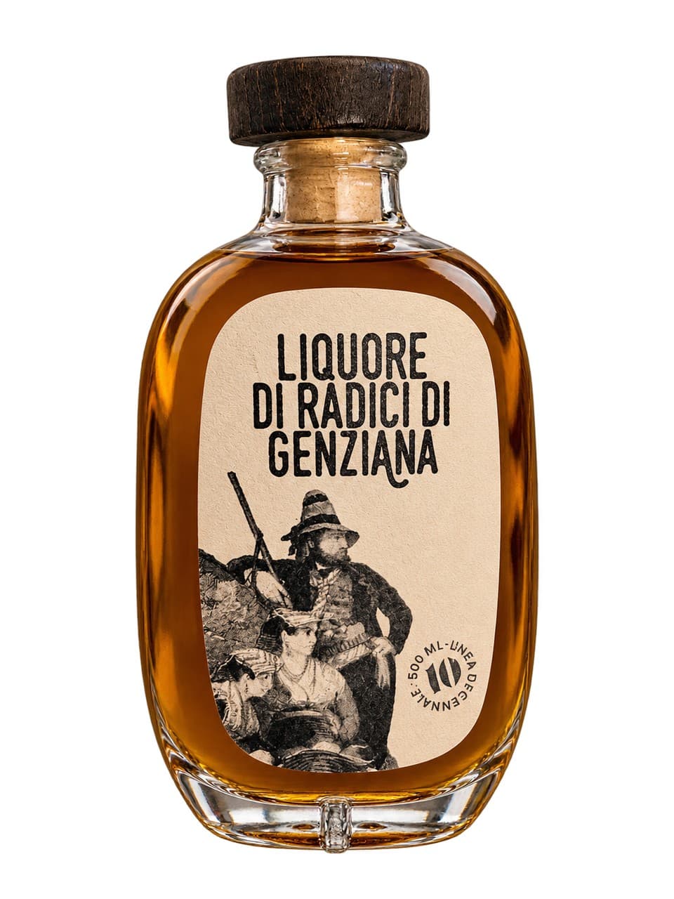 Liquore Di Genziana 500ml Terra Dei Briganti, immagine 1