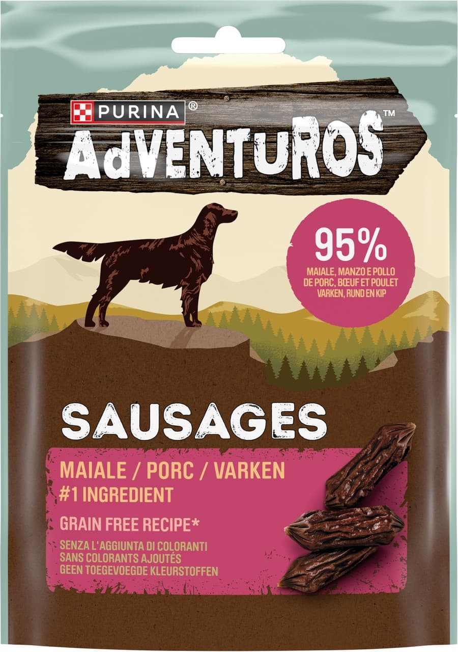 Purina Adventuros High Meat Salsicce al Maiale | Pet Food, immagine 1