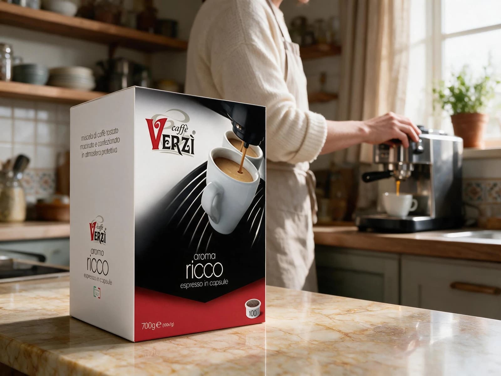 Verzì Aroma Ricco Capsule | Espresso Point, immagine 3