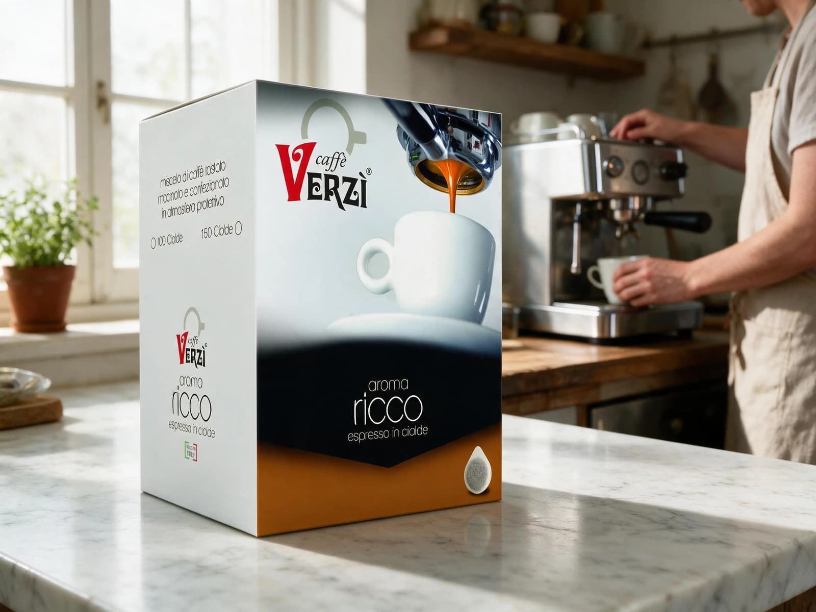 Verzì Aroma Ricco Cialde | ESE 44mm, immagine 3