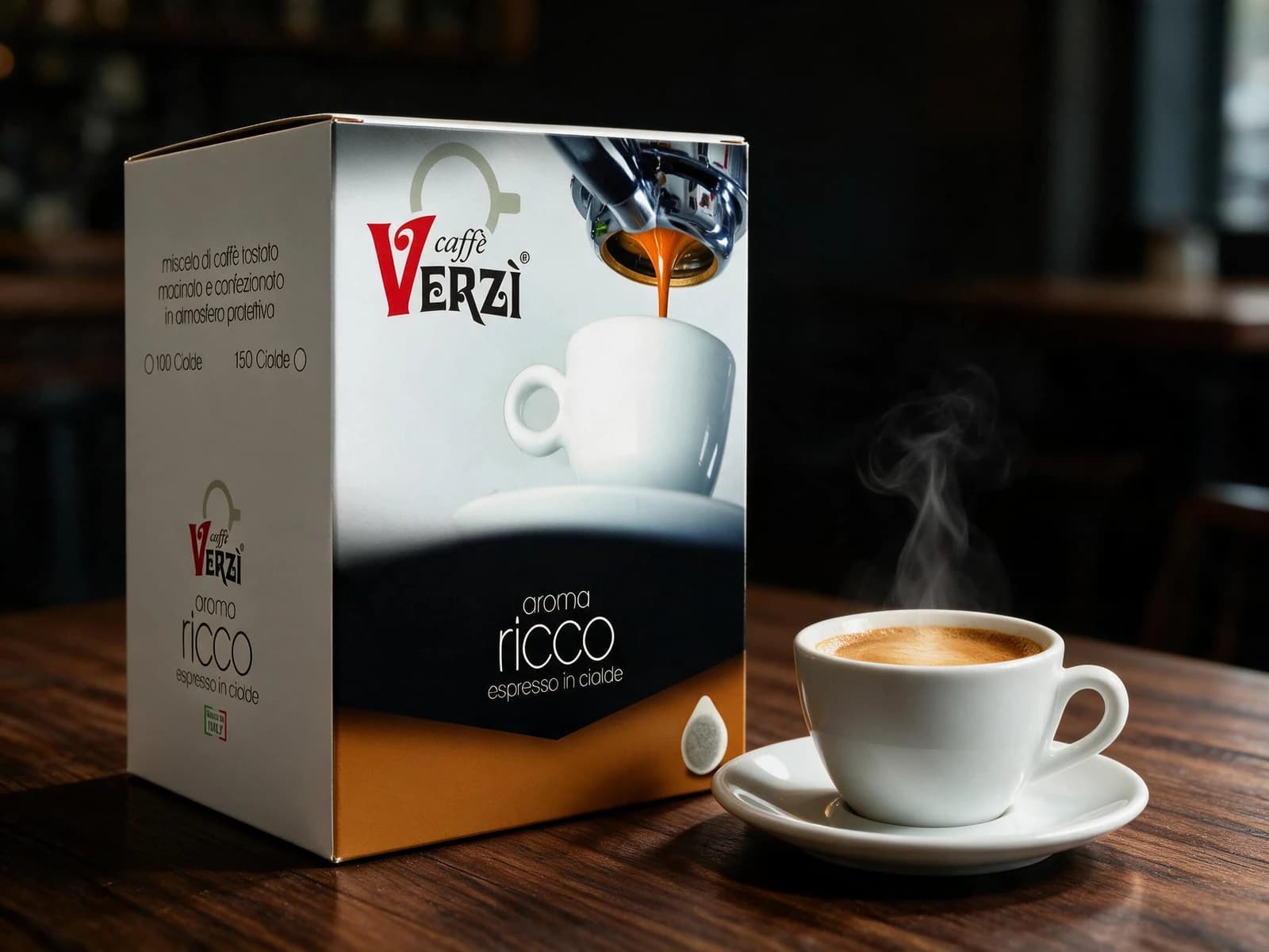 Verzì Aroma Ricco Cialde | ESE 44mm, immagine 2