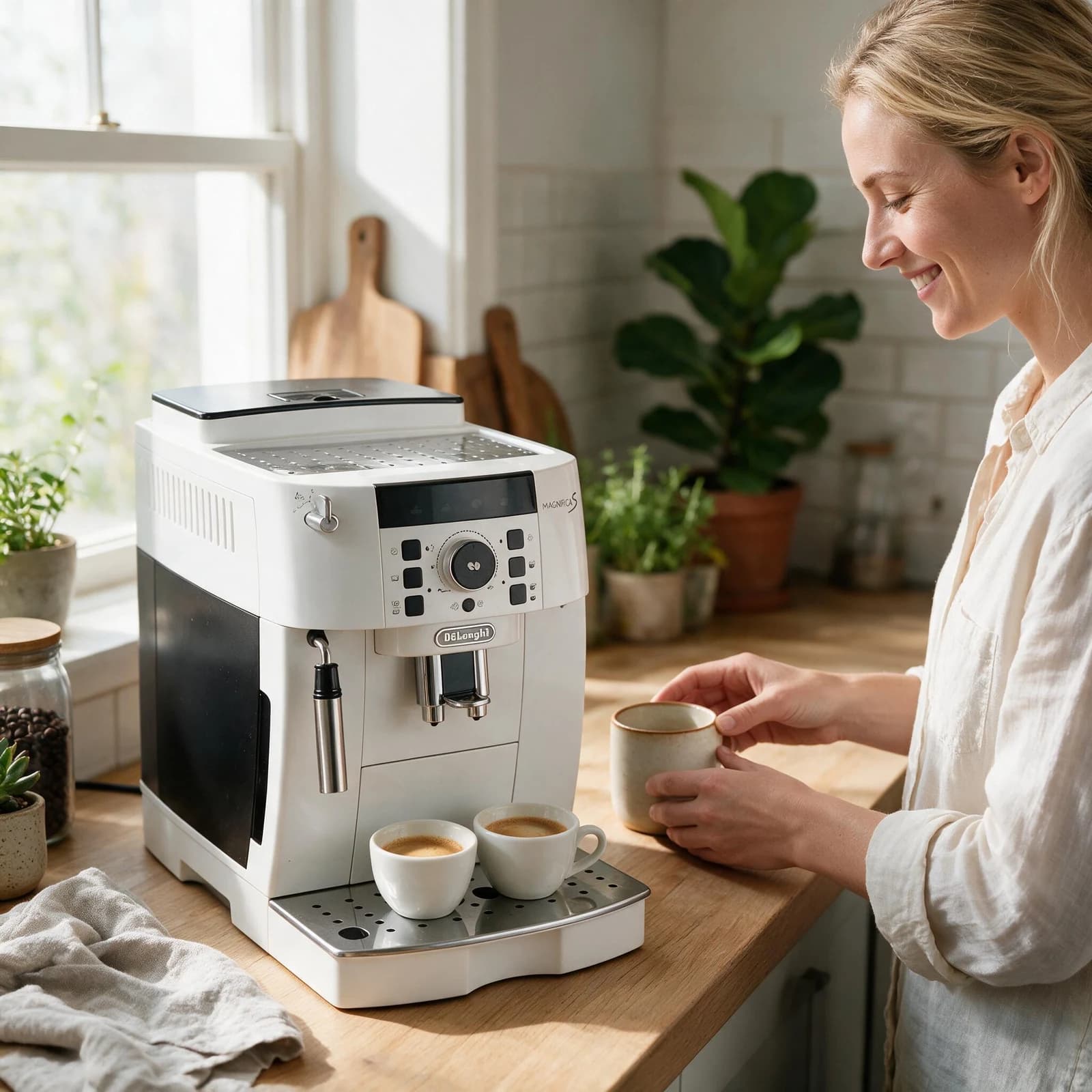 De Longhi Magnifica S Bianca | Macchine, immagine 3