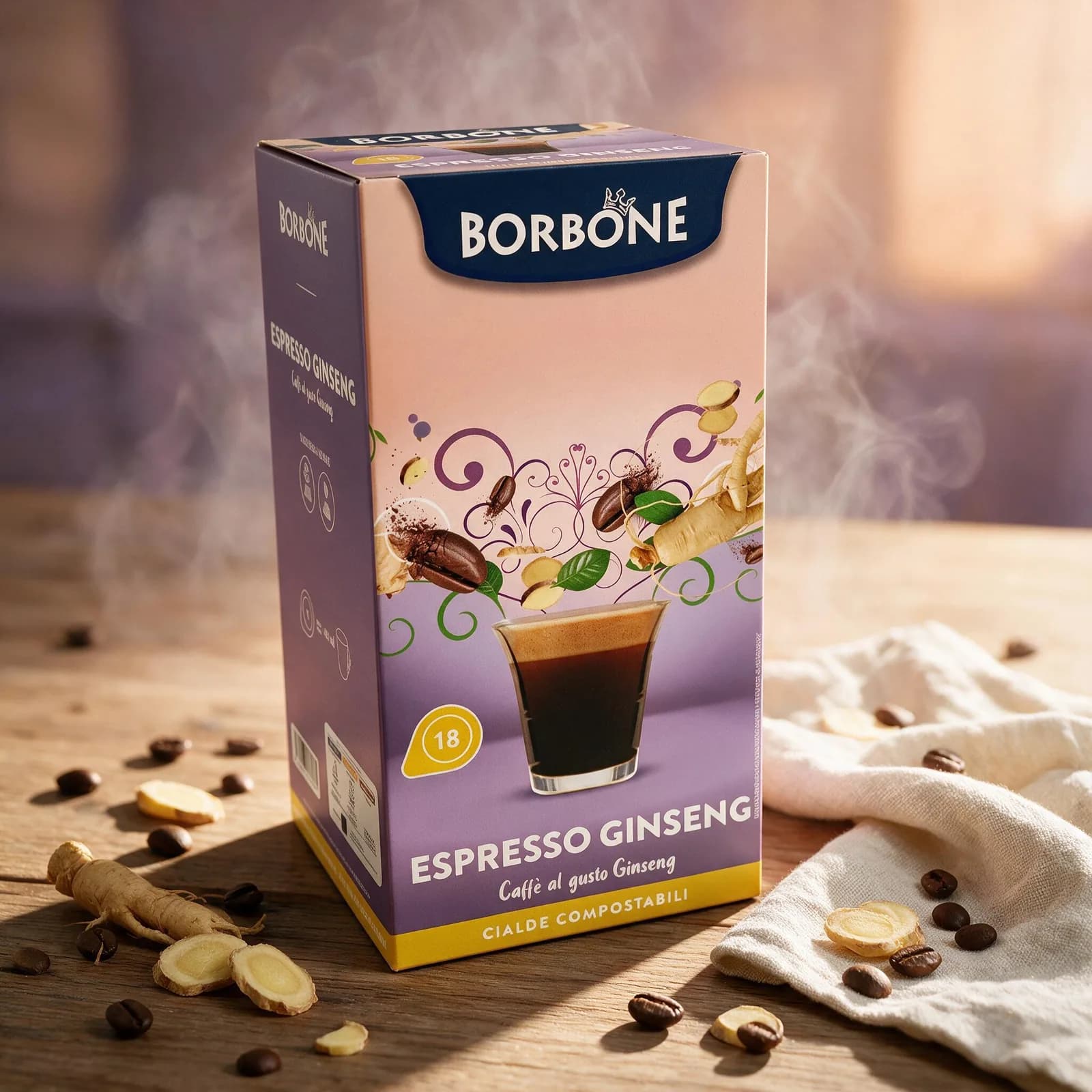 Borbone Ginseng Cialde | ESE 44mm, immagine 2