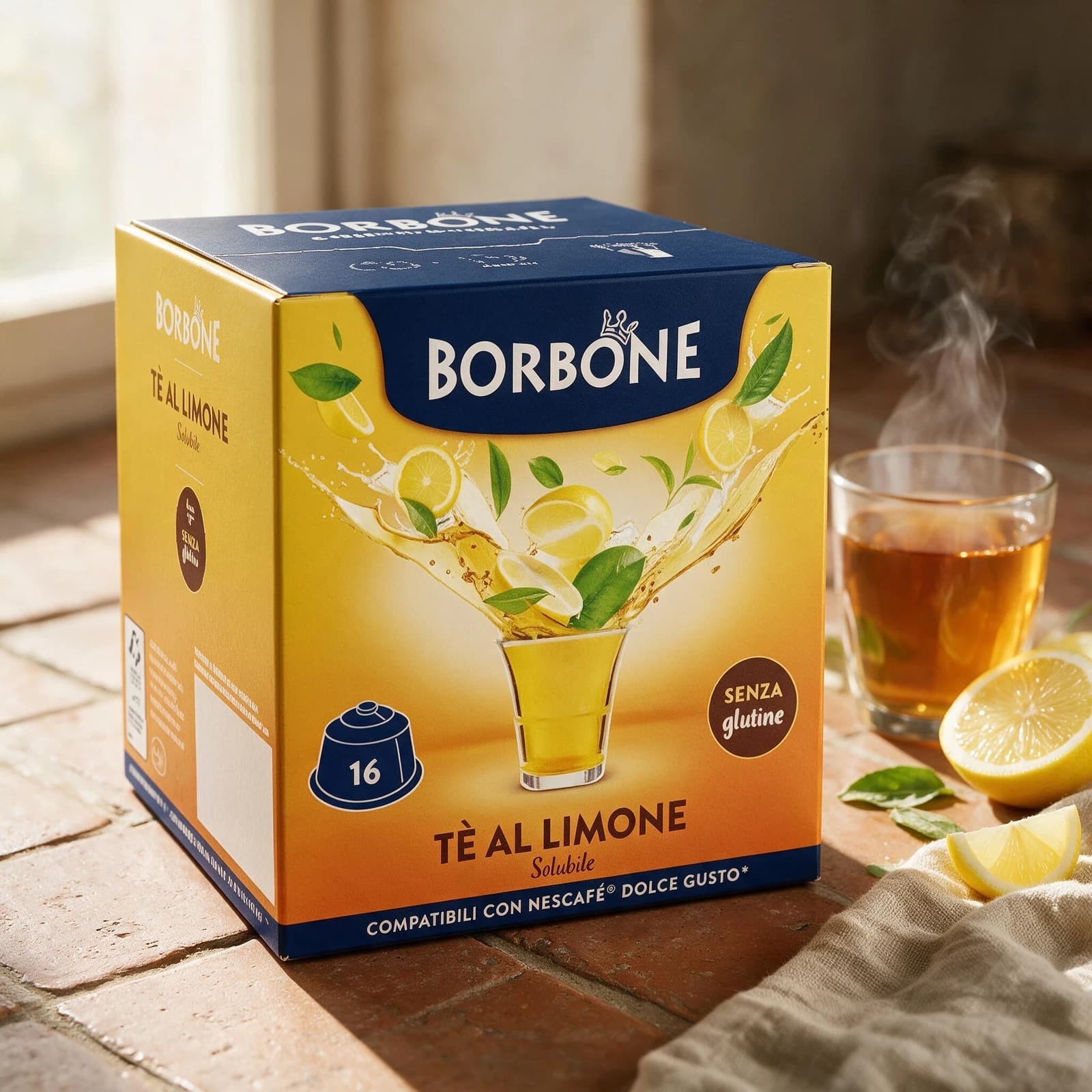 Borbone Tè al Limone Capsule | Dolce Gusto, immagine 2
