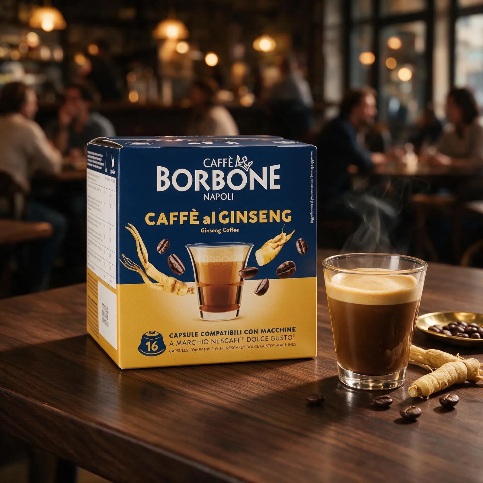 Borbone Ginseng Capsule | Dolce Gusto, immagine 2