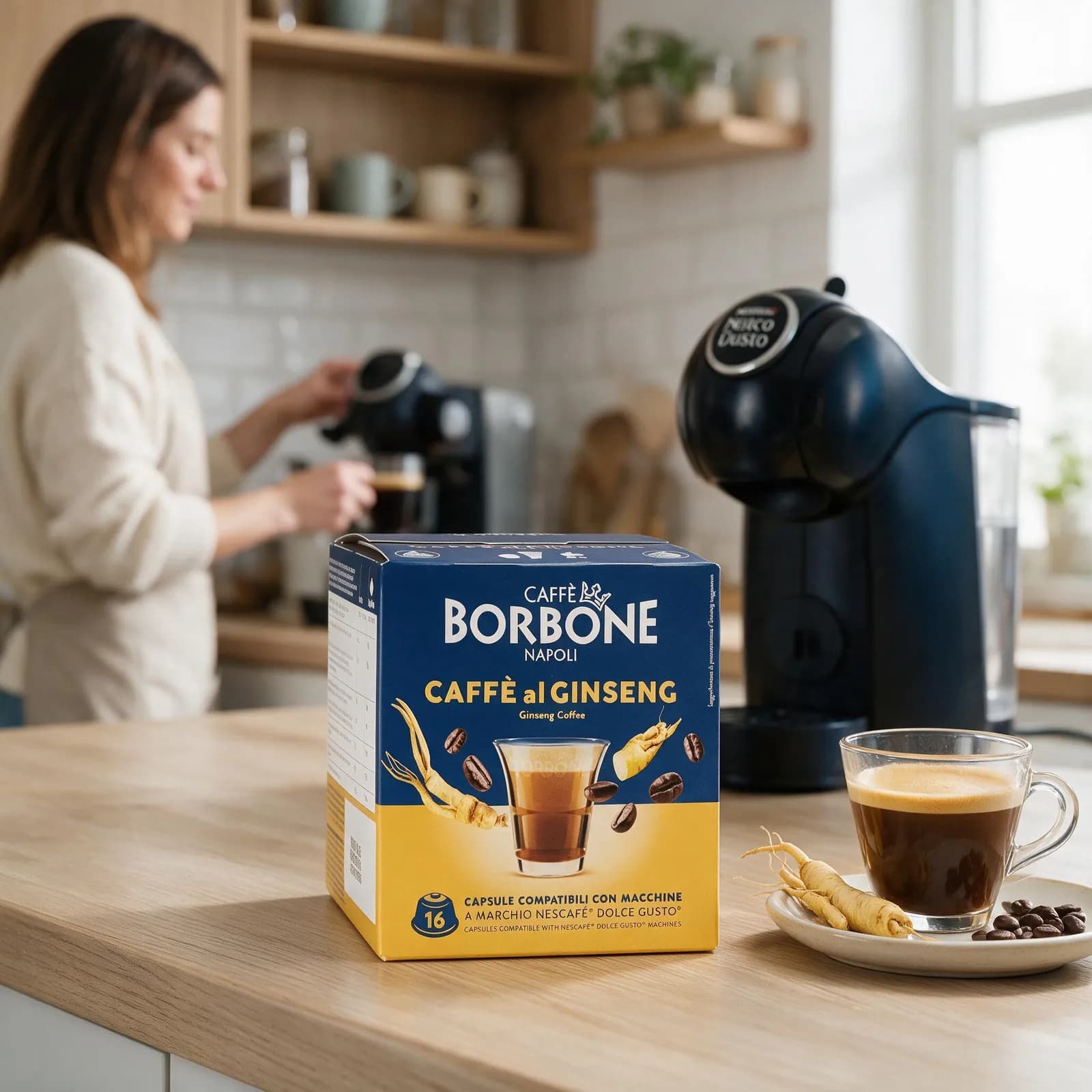 Borbone Ginseng Capsule | Dolce Gusto, immagine 3