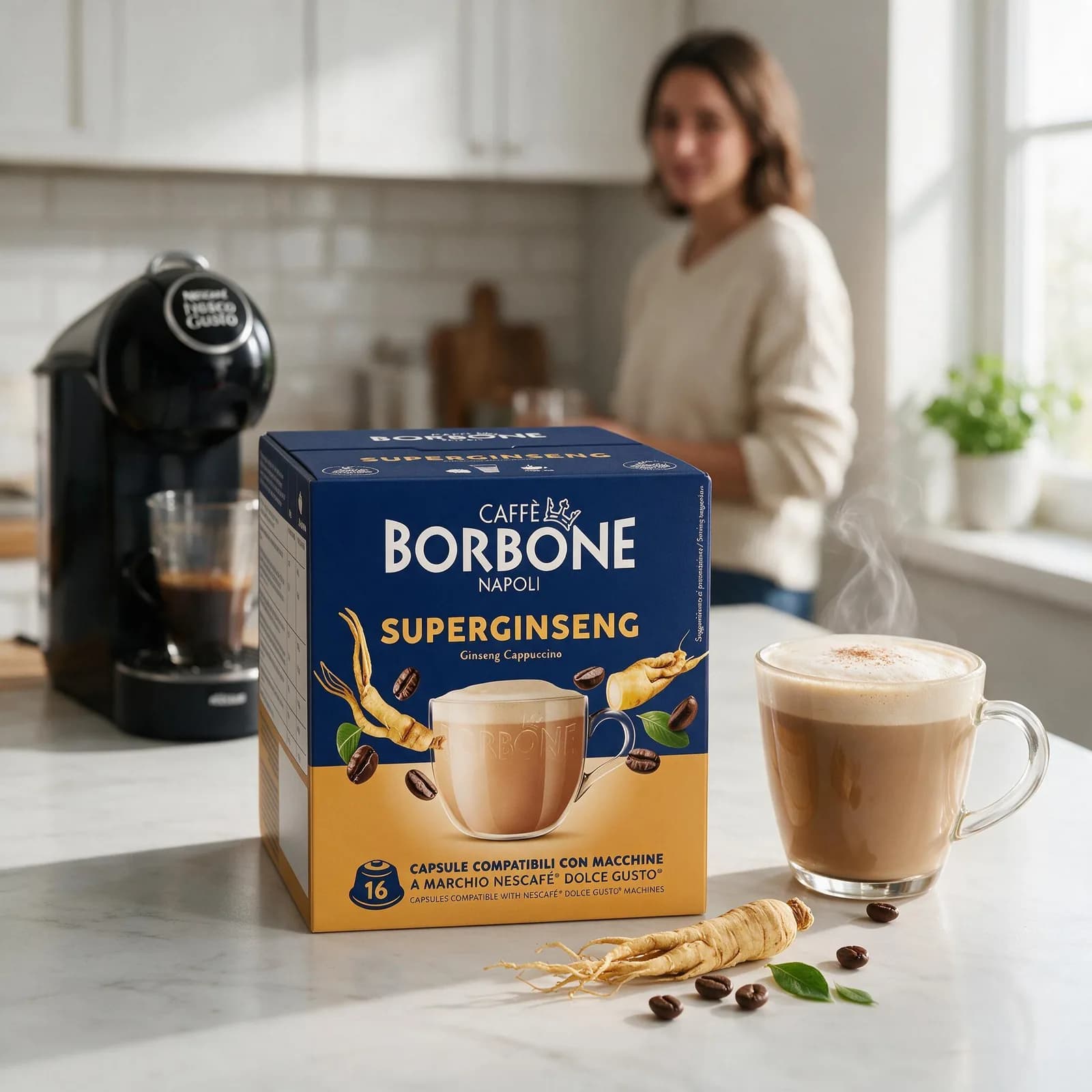 Borbone Superginseng Capsule | Dolce Gusto, immagine 3