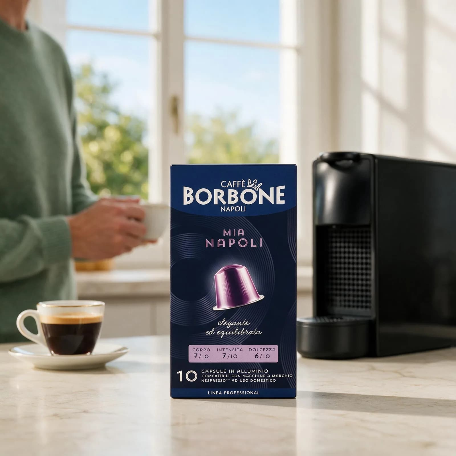 Borbone Mia Napoli Alluminio Capsule | Nespresso, immagine 3