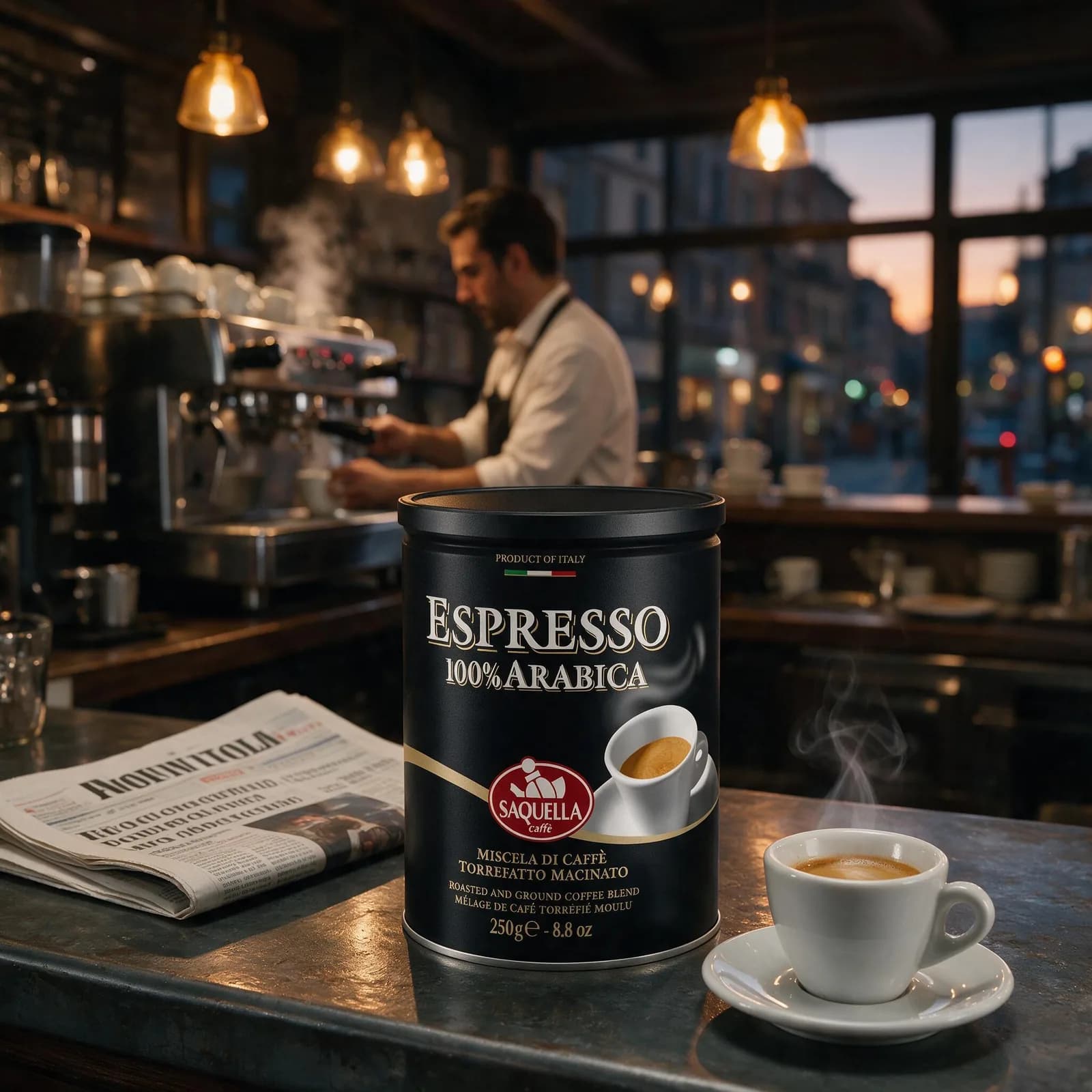 Saquella Espresso Arabica Macinato: 100% Arabica, immagine 2