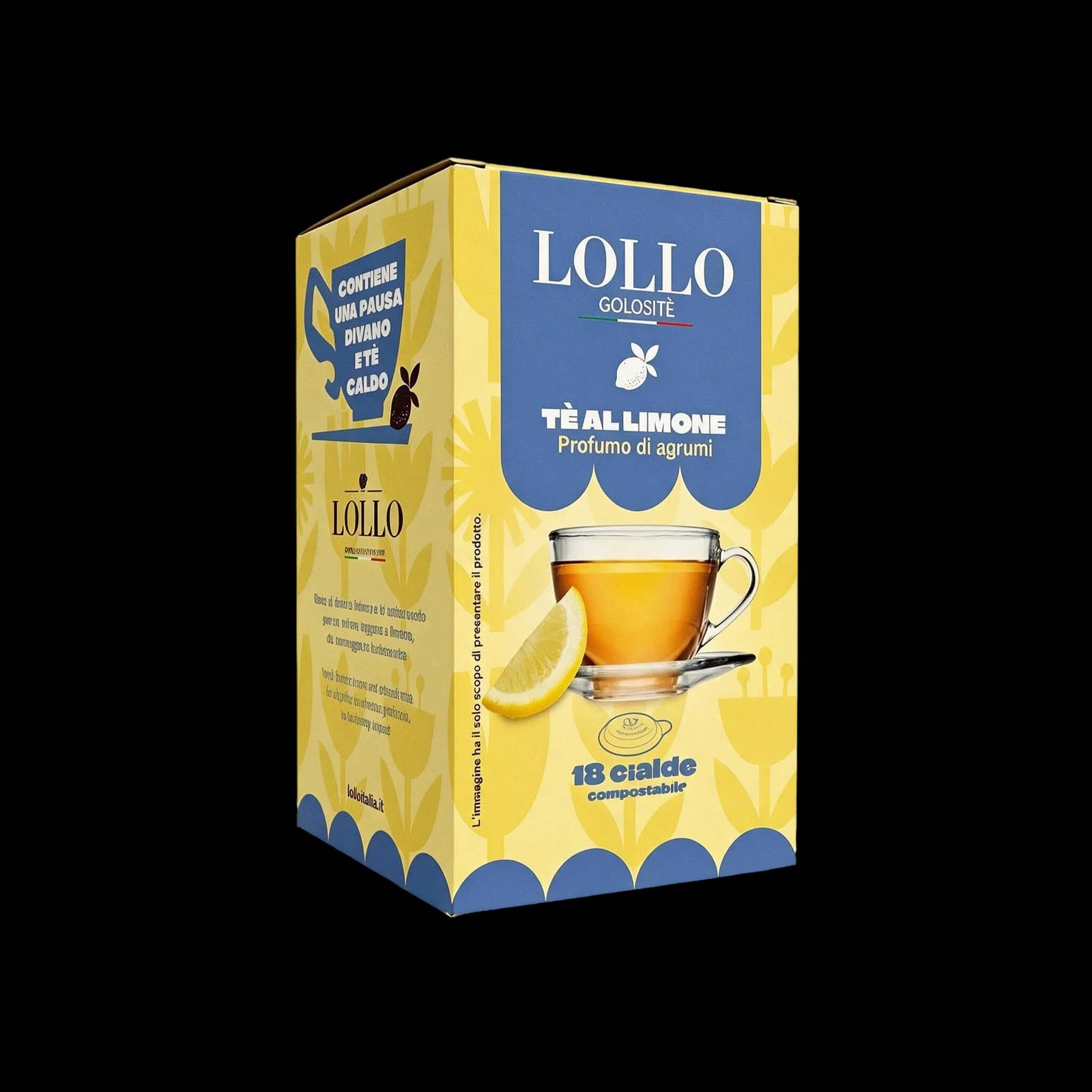 Lollo Infuso al Limone 18 Cialde | ESE 44 mm