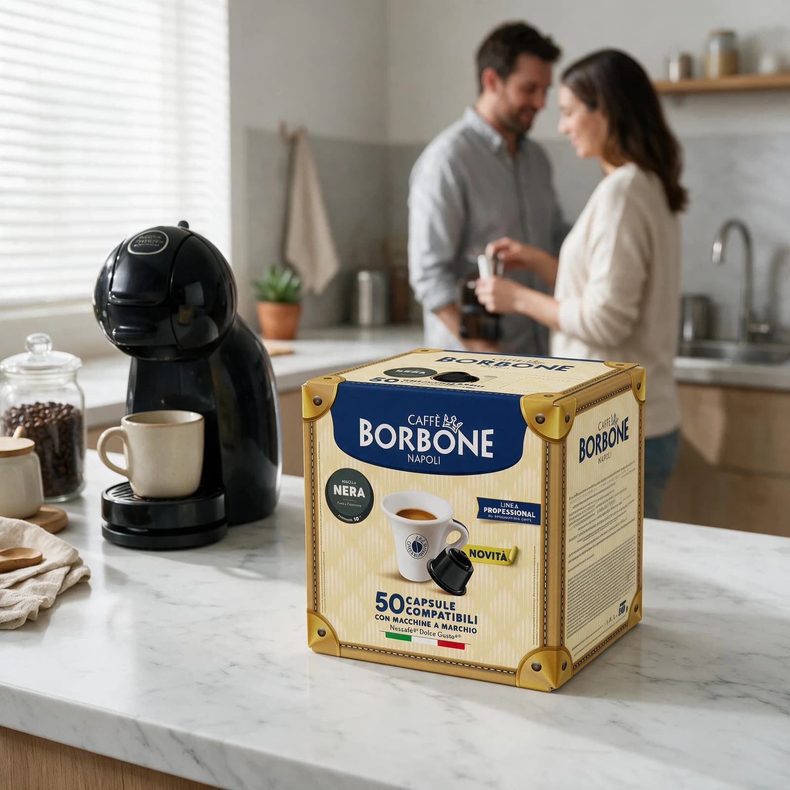 Borbone Nera 50 Capsule | Dolce Gusto, immagine 2