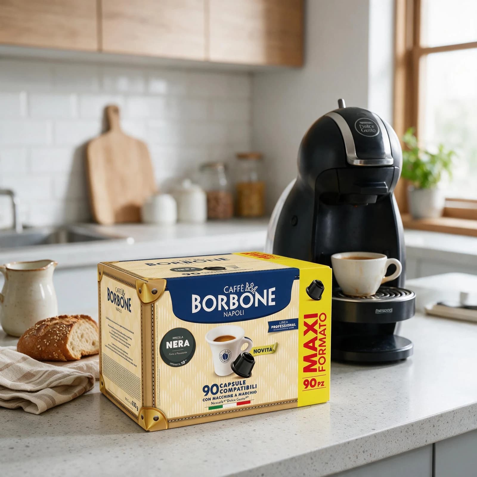 Borbone Nera 90 Capsule | Dolce Gusto, immagine 2
