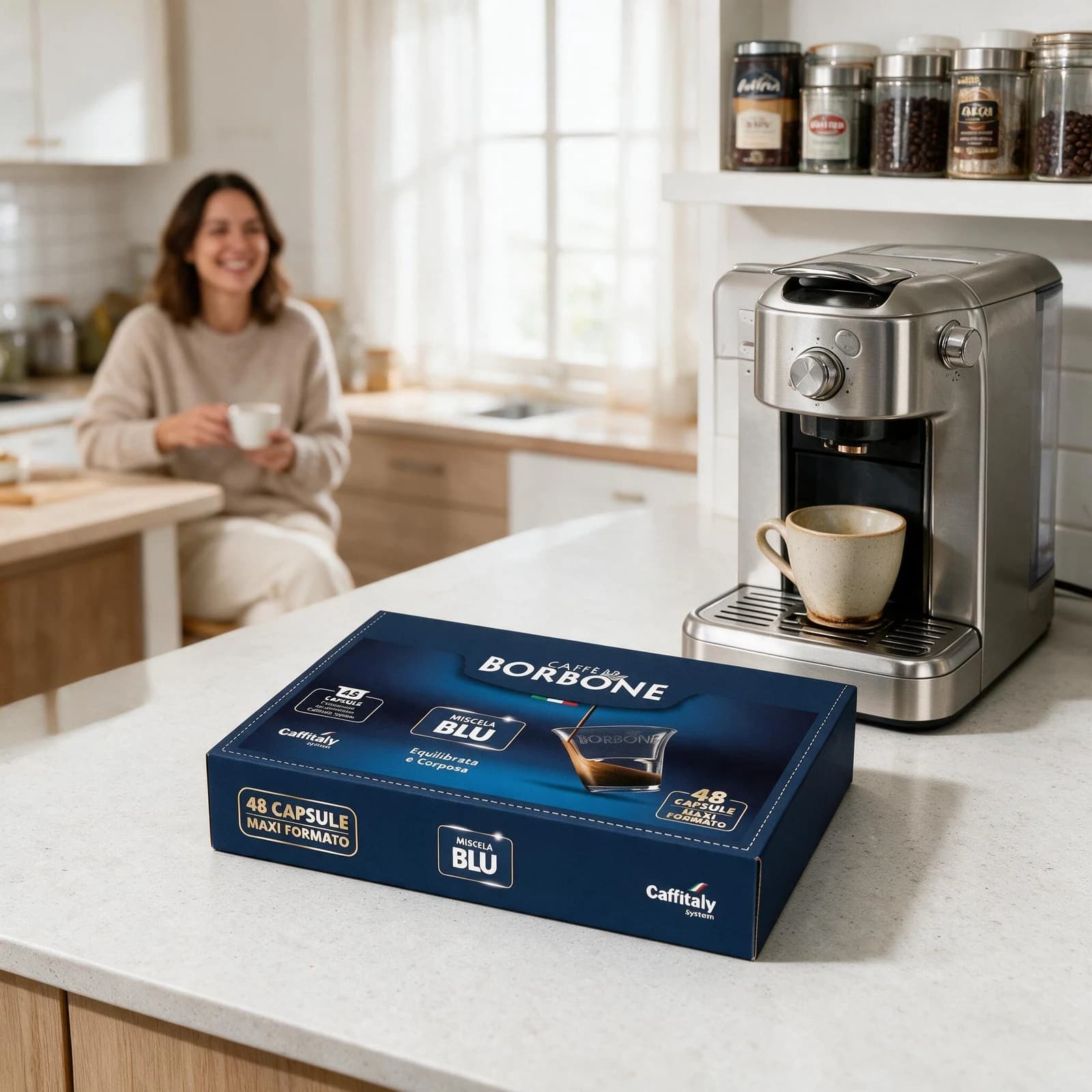 Borbone Blu 48 Capsule | Caffitaly, immagine 2
