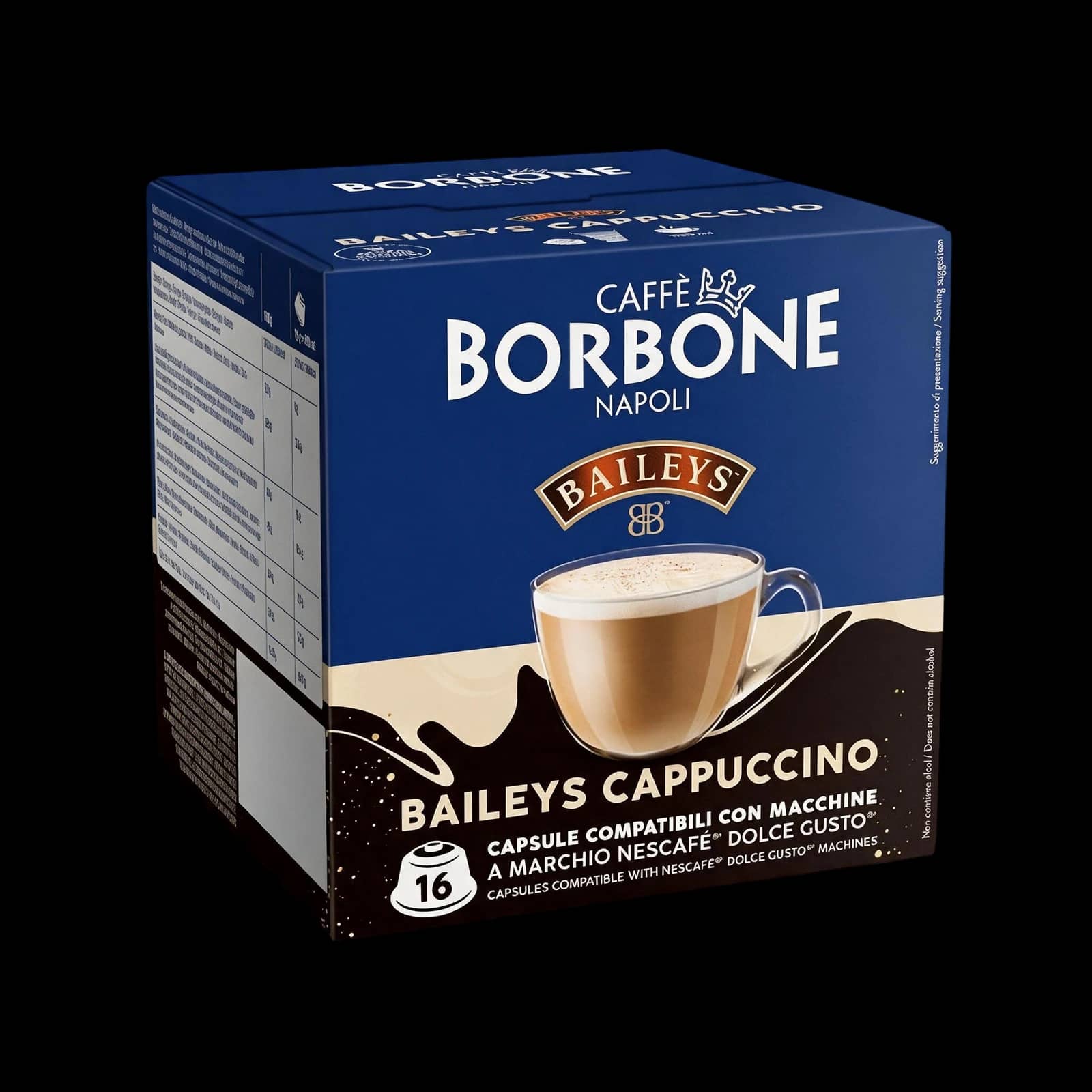 Borbone Baileys Cappuccino 16 Capsule | Dolce Gusto