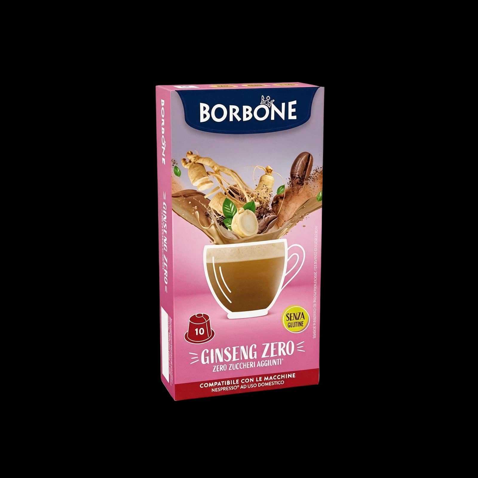 Borbone Ginseng Zero 10 Capsule | Nespresso