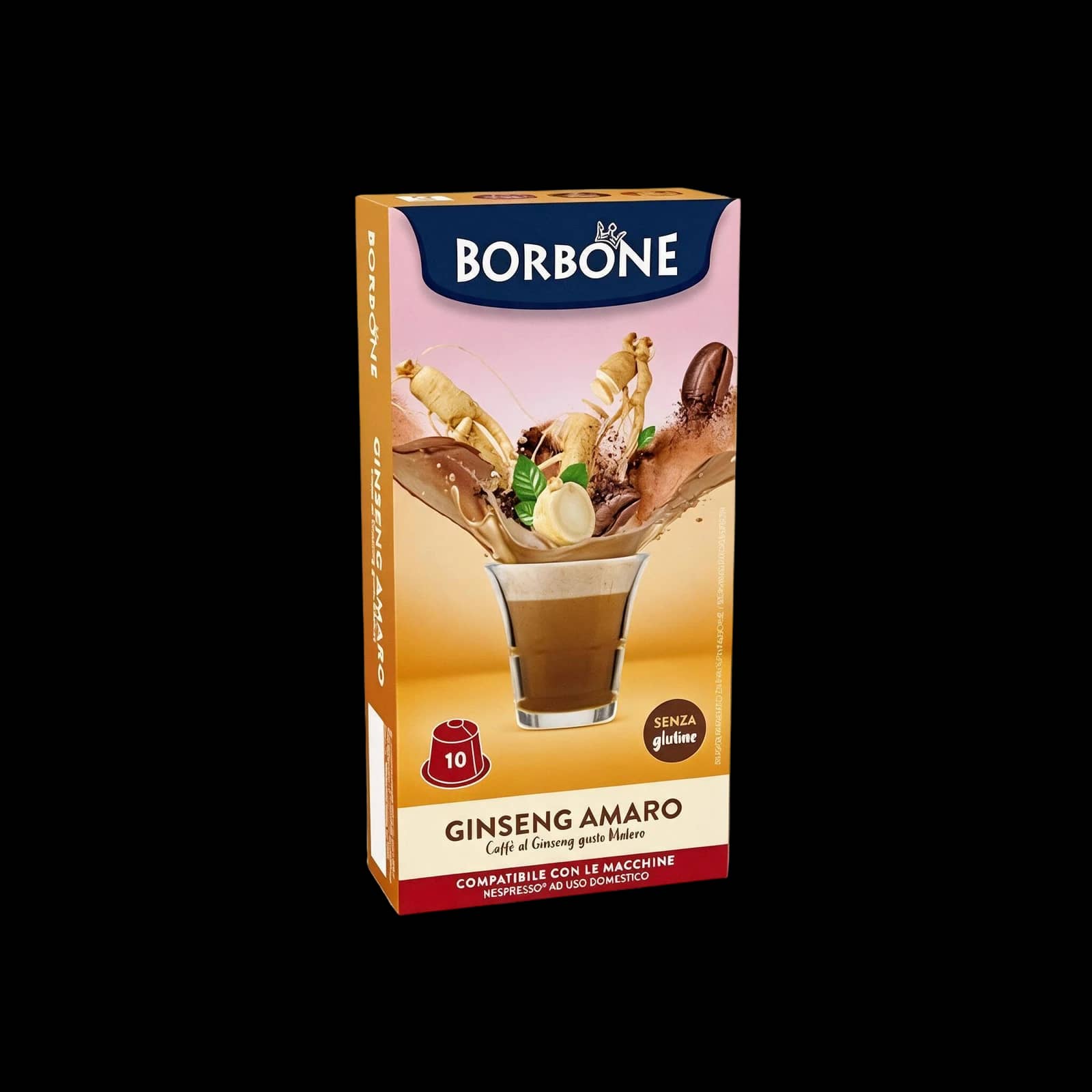 Borbone Ginseng Amaro 10 Capsule | Nespresso