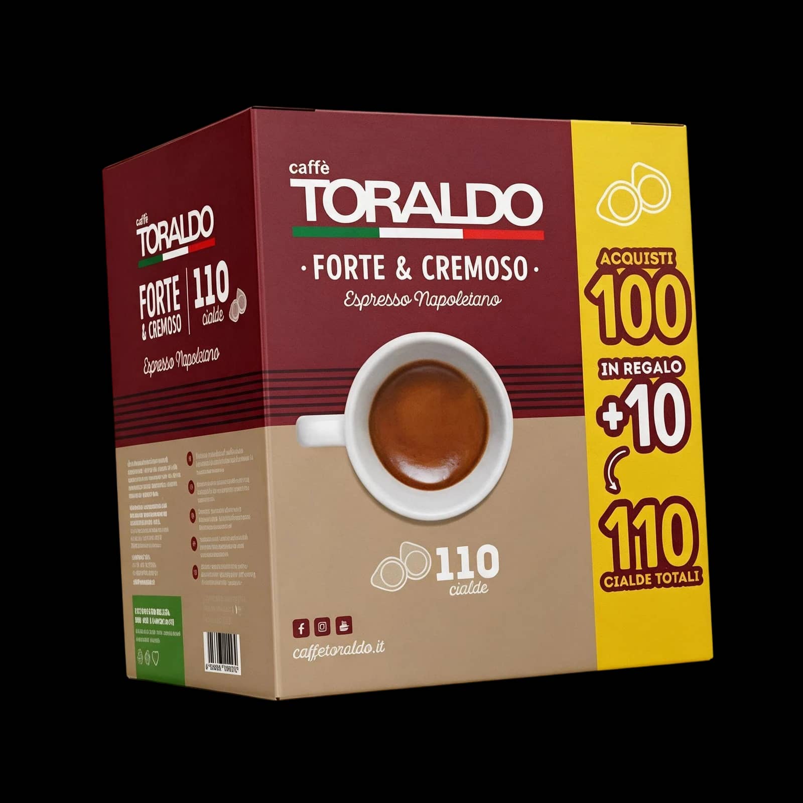 Toraldo Forte e Cremoso 110 Cialde | ESE 44mm