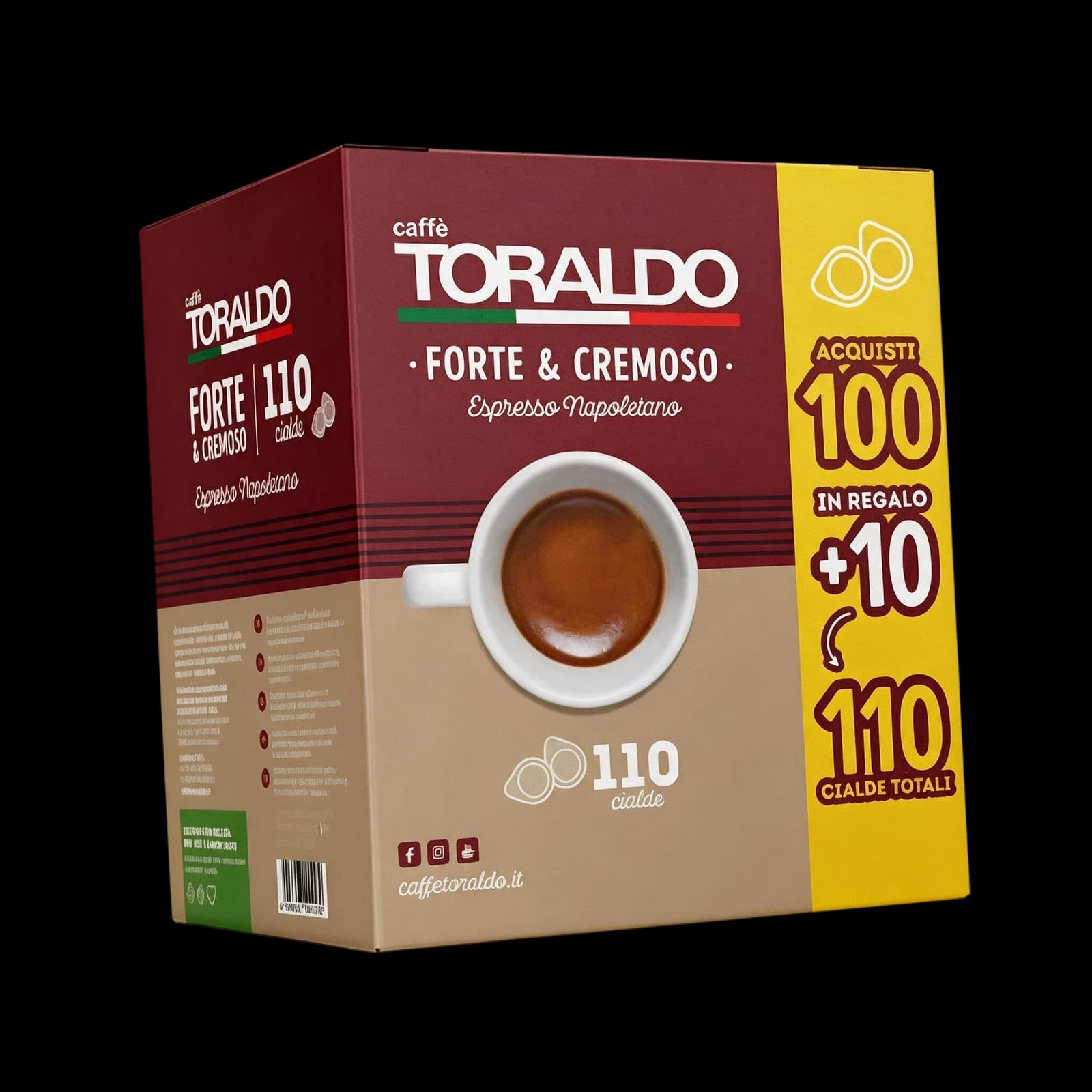 Toraldo Forte e Cremoso 110 Cialde | ESE 44mm, immagine 1