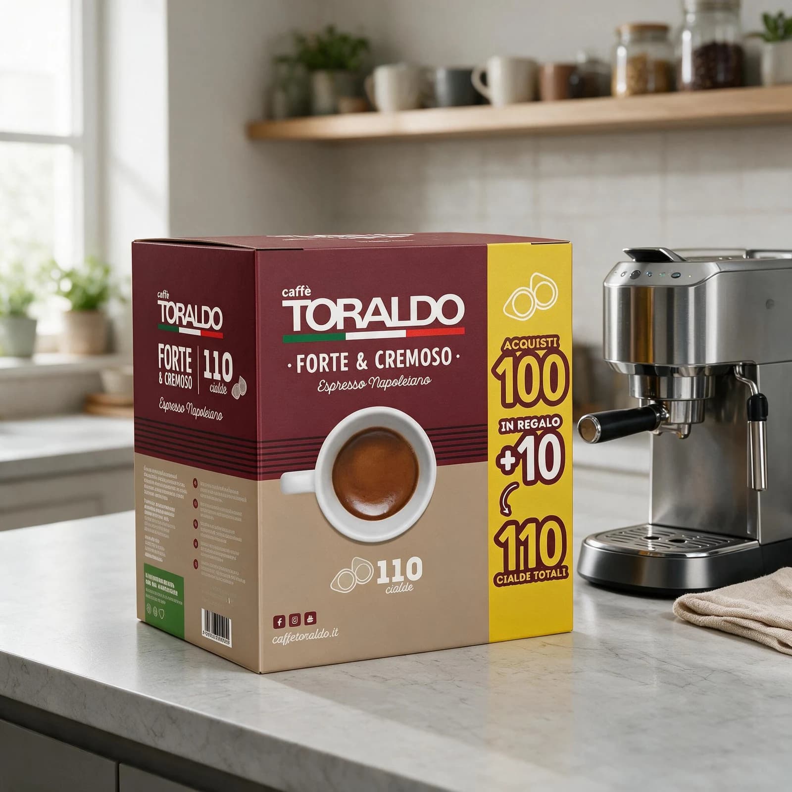 Toraldo Forte e Cremoso 110 Cialde | ESE 44mm, immagine 2