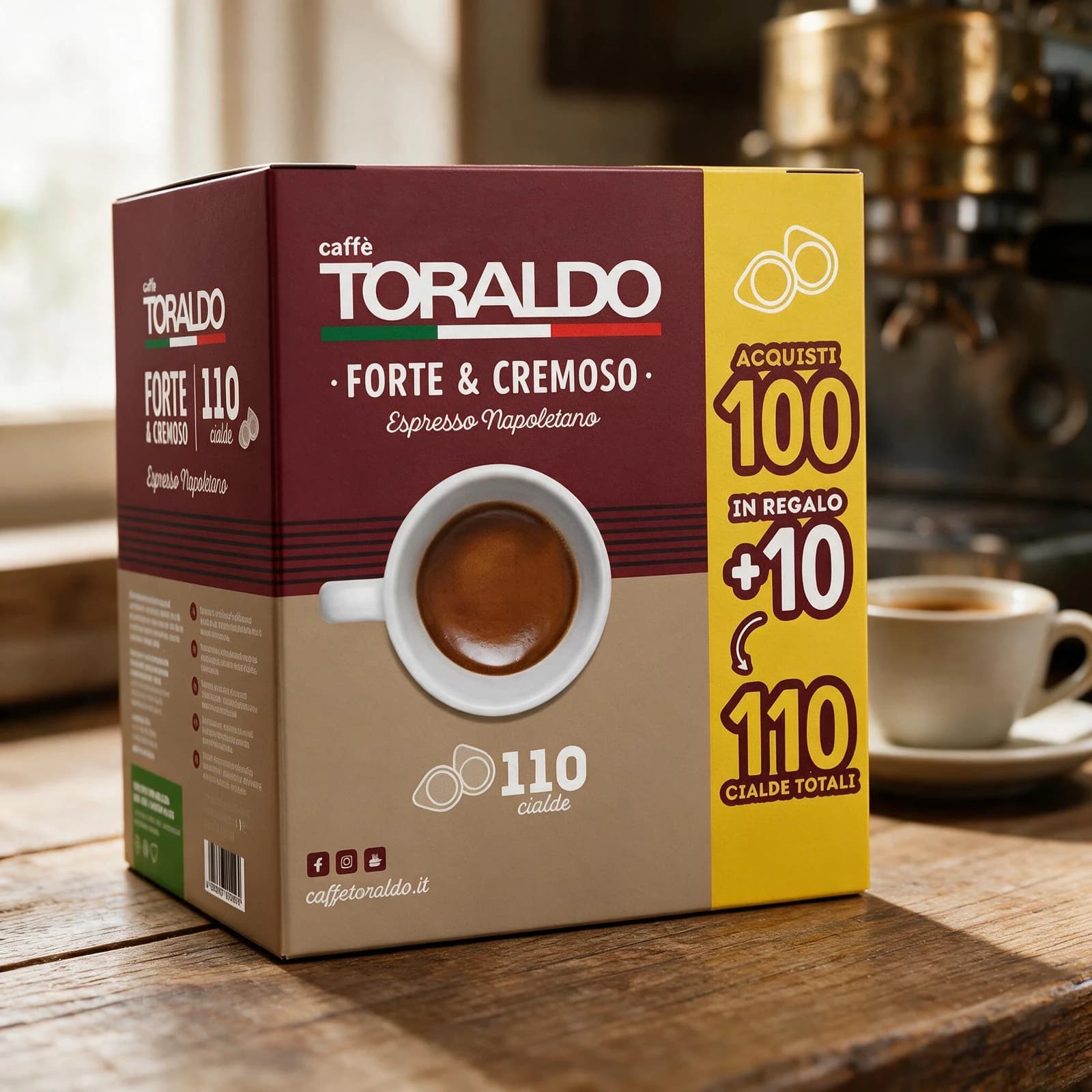 Toraldo Forte e Cremoso 110 Cialde | ESE 44mm, immagine 3